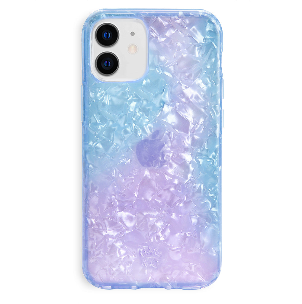 Blue Opal Quartz iPhone Case - Protective & Stylish Phone Cover for iPhone 13/14/15 Pro Max - Durable Shockproof Slim Design - Perfect for Everyday Use, Travel & Outdoor Activities