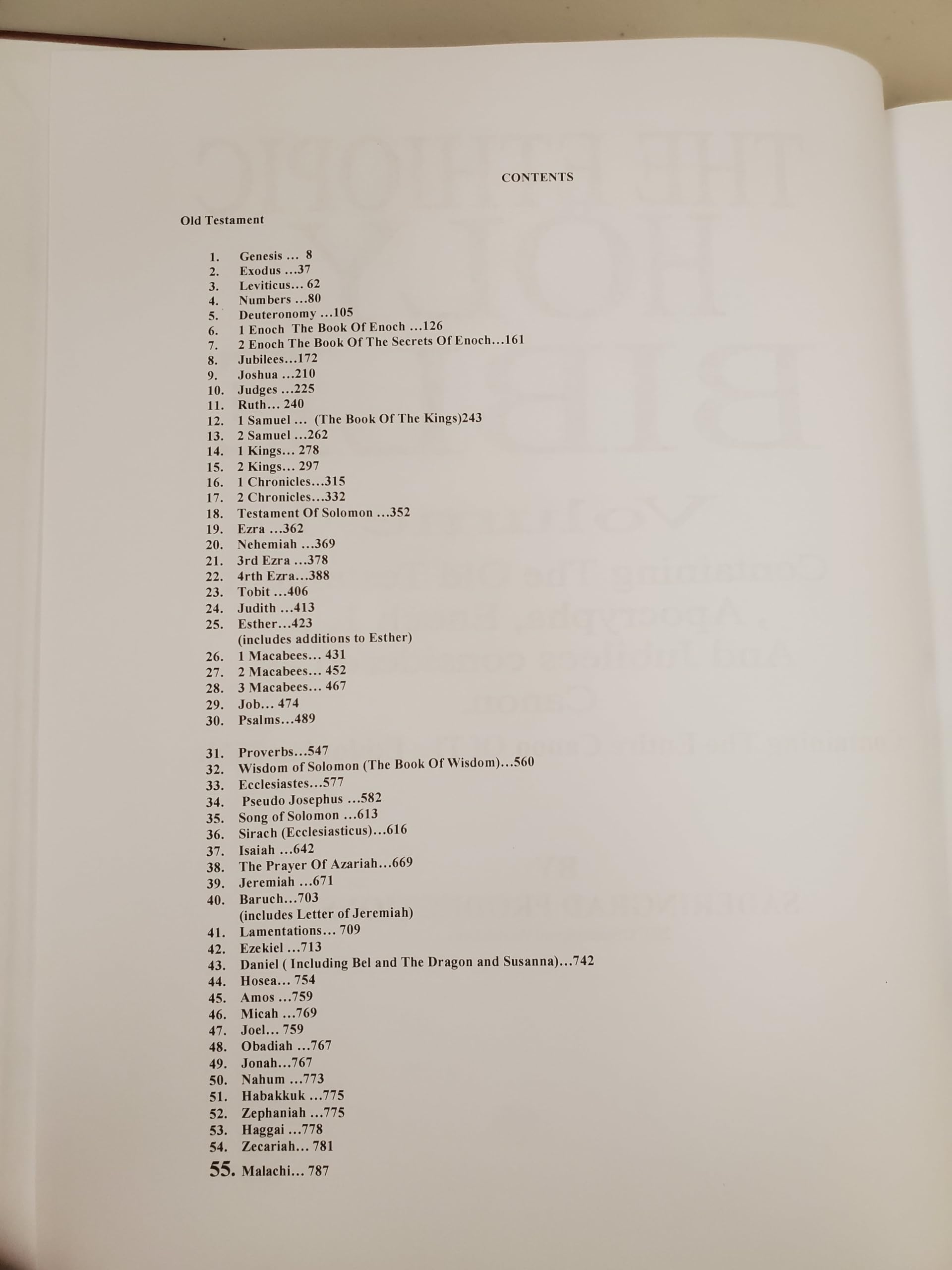 HOLY BIBLE Ethiopic Version - Old Testament, Apocrypha, Enoch & Jubilees | Canonical Scripture of the Ethiopian Orthodox Church | Perfect for Biblical Study, Religious Research & Spiritual Growth