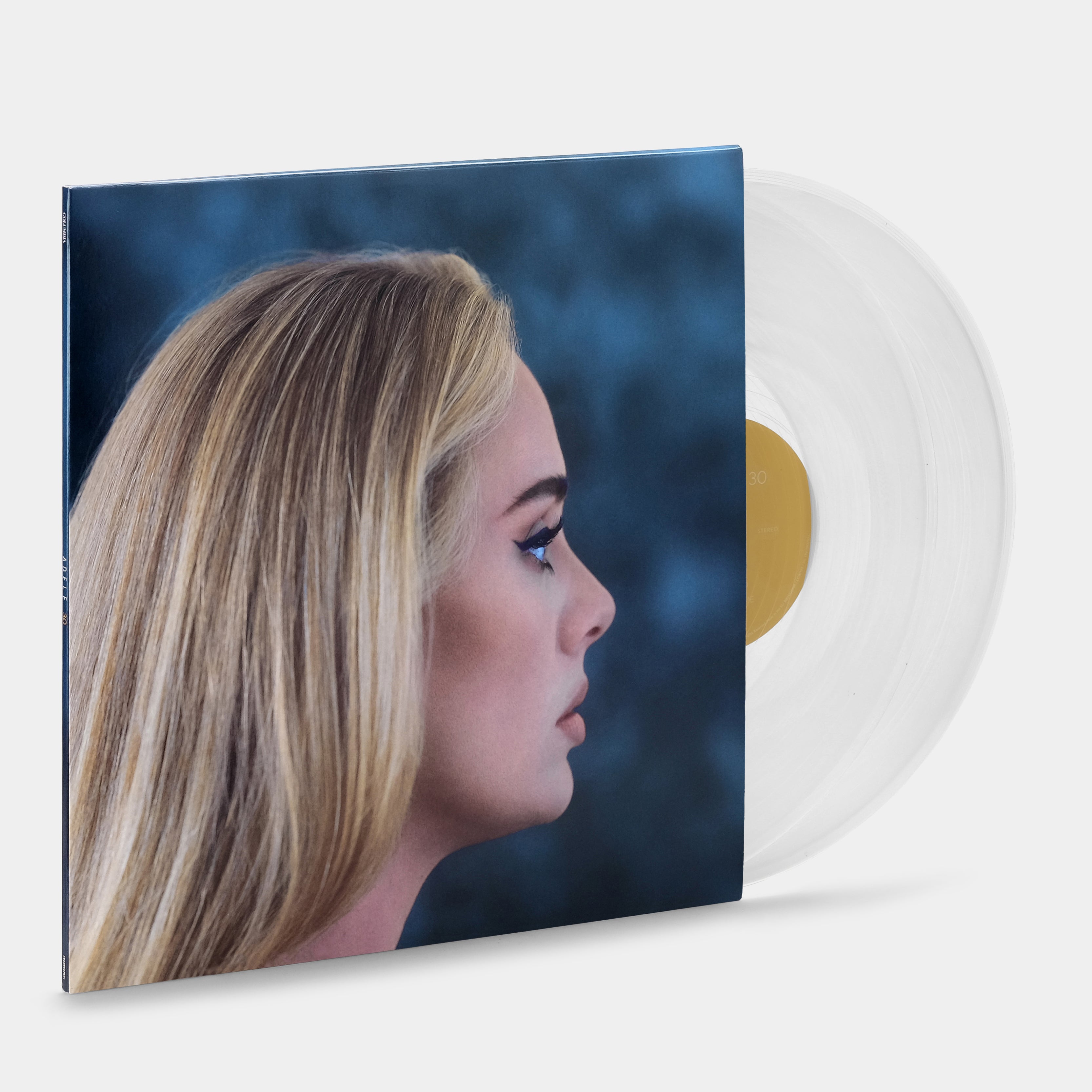 Adele 30 2xLP Clear Vinyl Record - Limited Edition Double LP Vinyl Album for Collectors & Music Lovers - Perfect for Home Listening, Gifts & Vinyl Collections