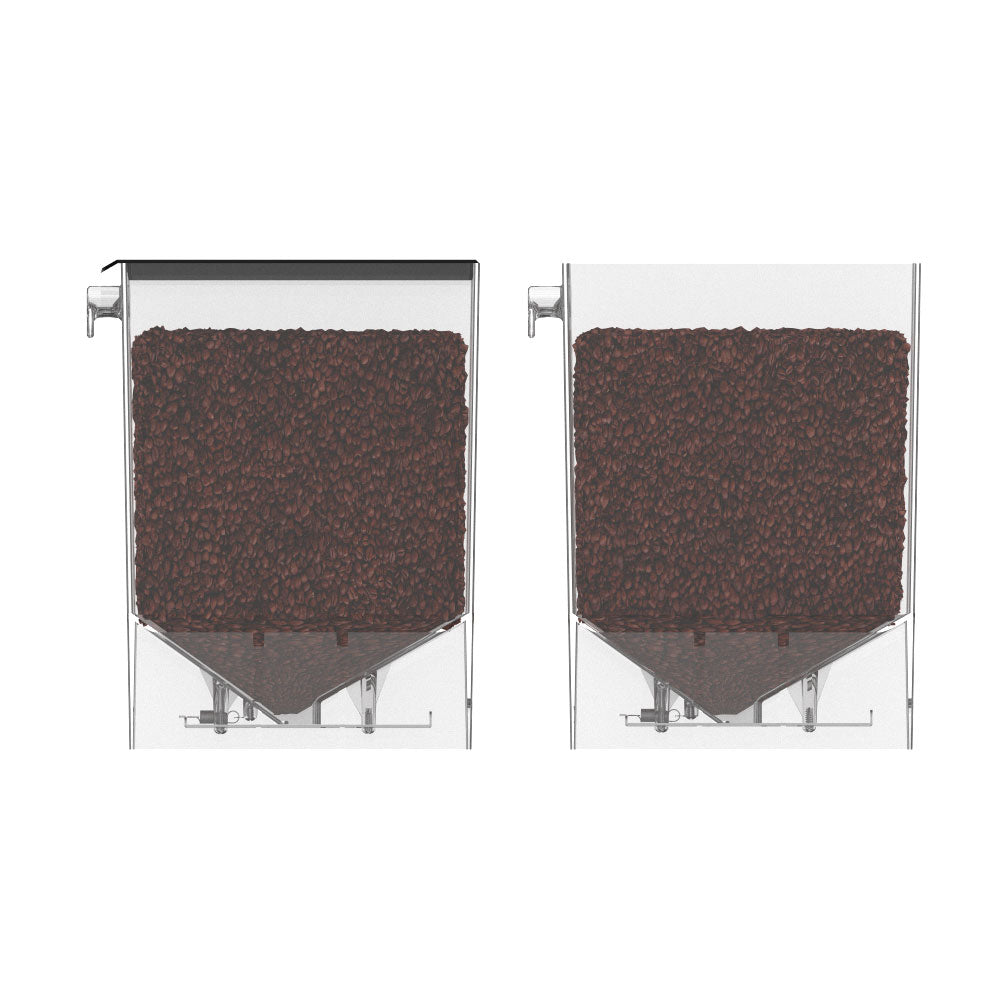 Fetco GRS 1202 Commercial Dual Hopper Bulk Coffee Grinder - 5 lb Capacity for Cafes, Restaurants & Coffee Shops
