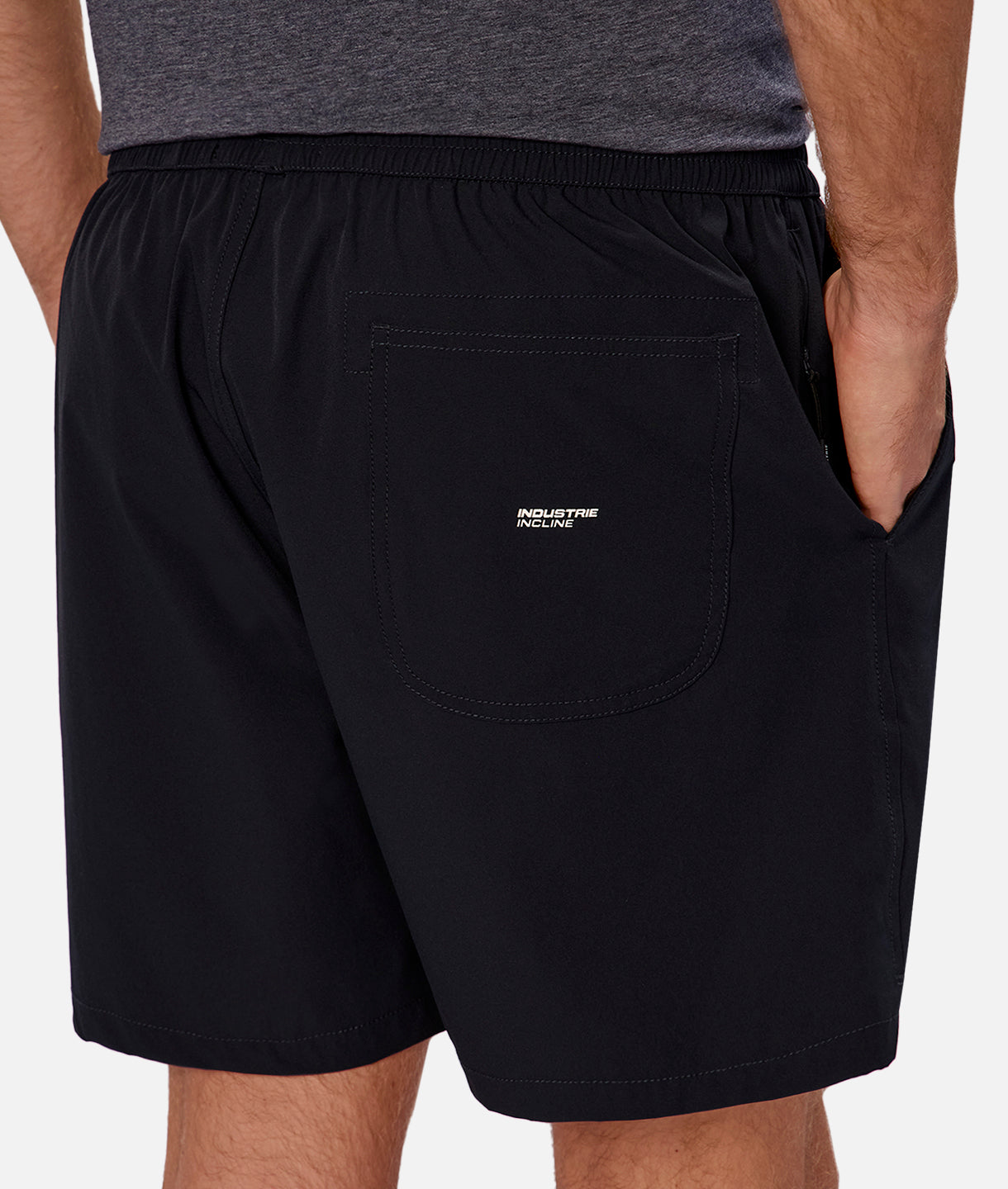 Linford Men's Running Shorts - Lightweight, Breathable & Quick-Dry Athletic Shorts for Jogging, Gym & Workout - Black
