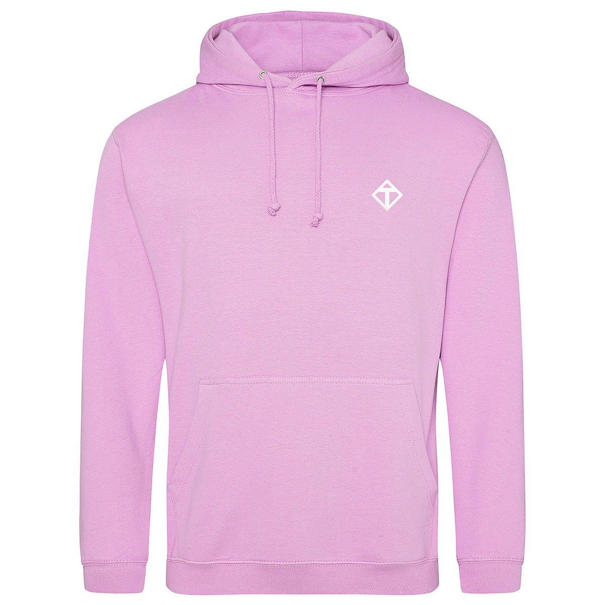 Lavender Diamond Hoodie for Women - Soft Fleece Pullover Sweatshirt with Hood - Cozy Lounge & Outdoor Wear