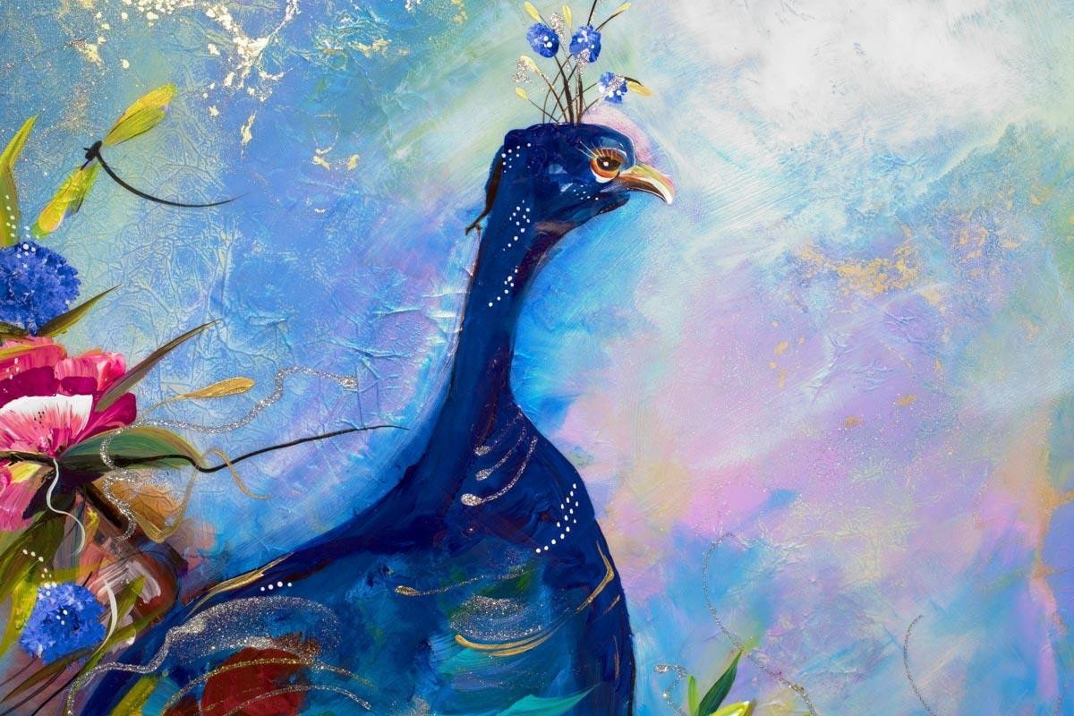 Original Artwork - A Glorious Display Wall Decor for Living Room & Bedroom - Handmade Painting for Home & Office Decoration