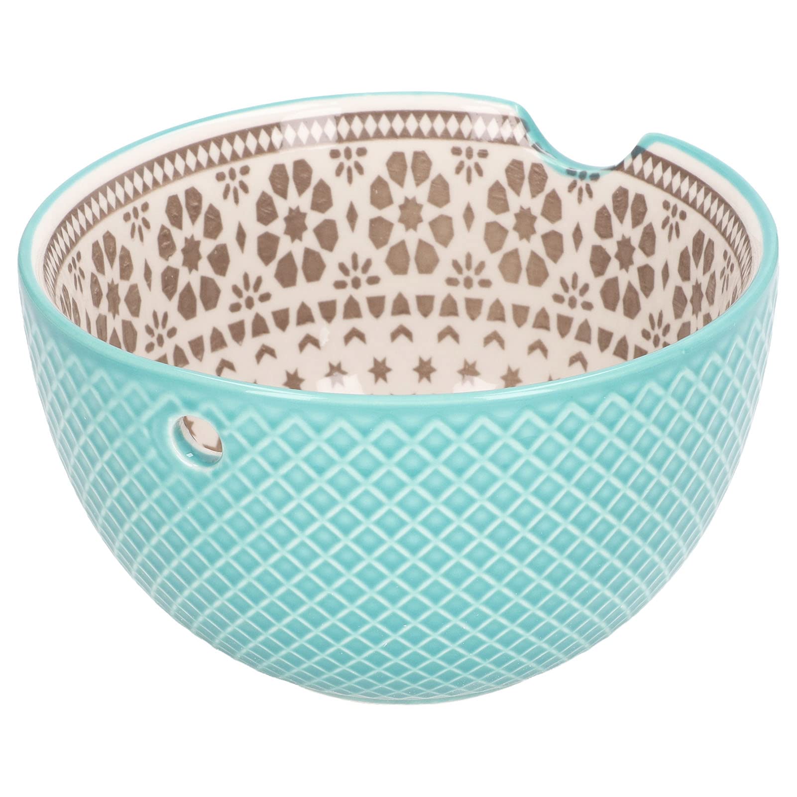 Ceramic Yarn Bowl Holder - Simple Style Knitting Wool Storage for Winding Yarn | Perfect for Crochet, Knitting Projects & Craft Organization at Home