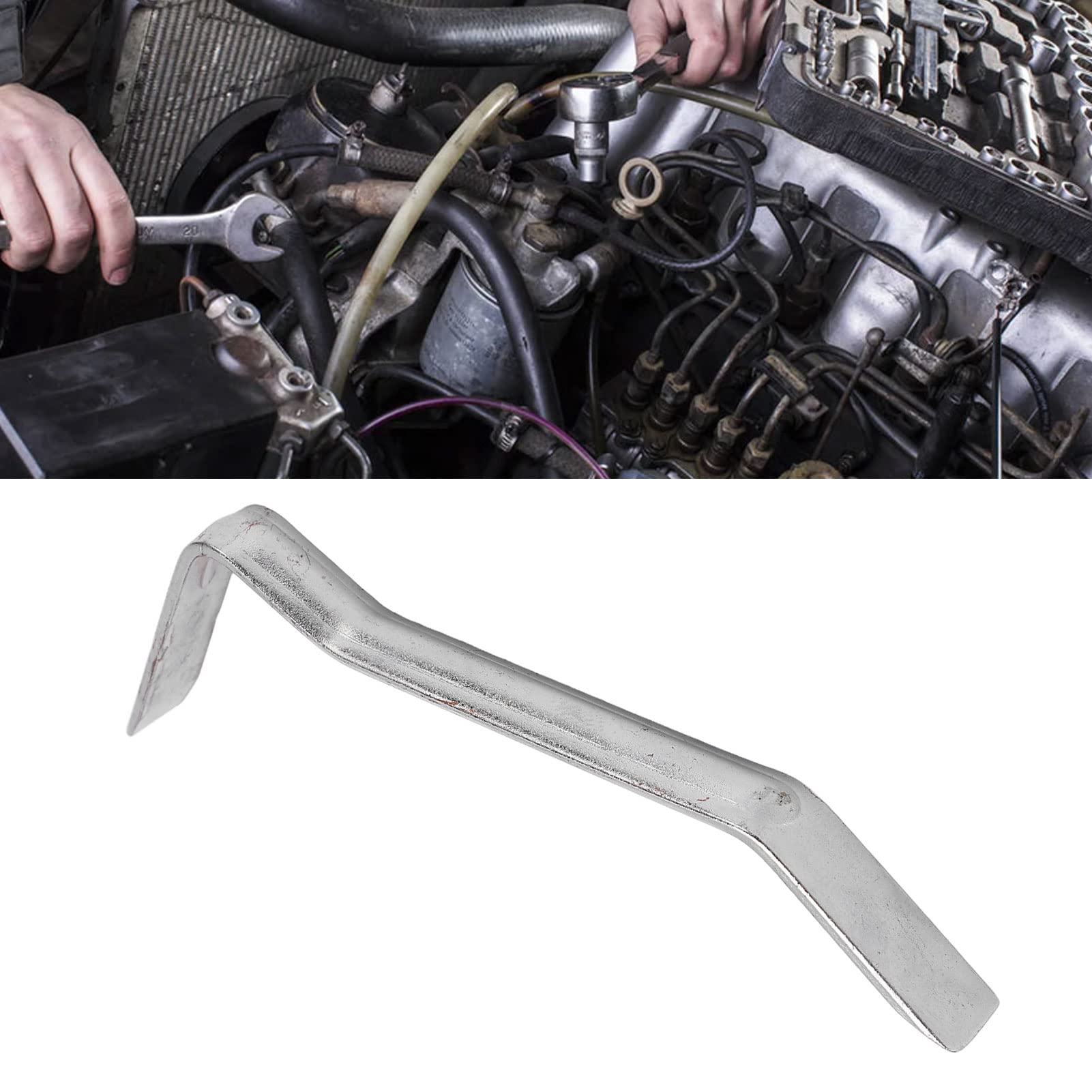 KIMISS Professional Metal Offset Brake Spoon - Universal Car Brake Adjusting Tool for Auto Repair & Maintenance | Perfect for DIY Mechanics & Professional Technicians