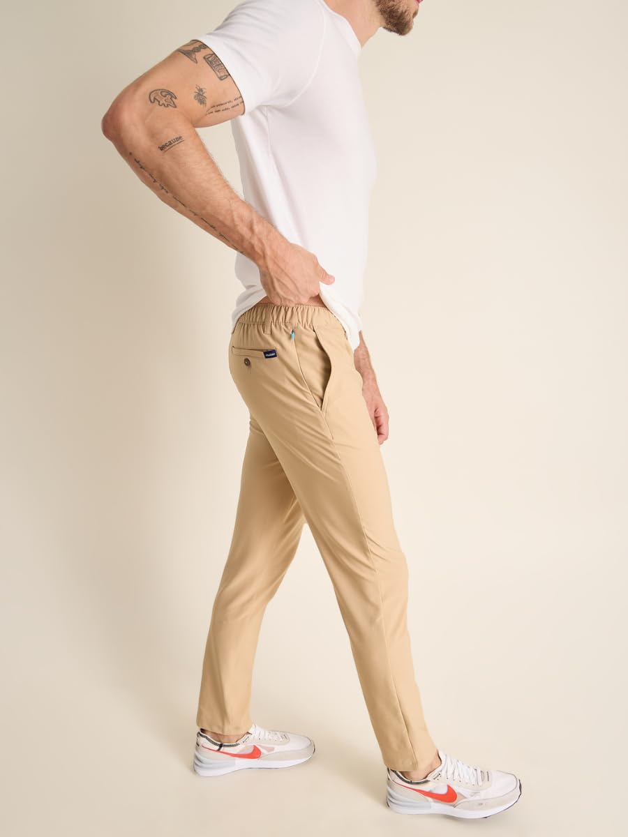Chubbies Men's Stretch Chino Pants - Wrinkle Resistant Comfort with 30