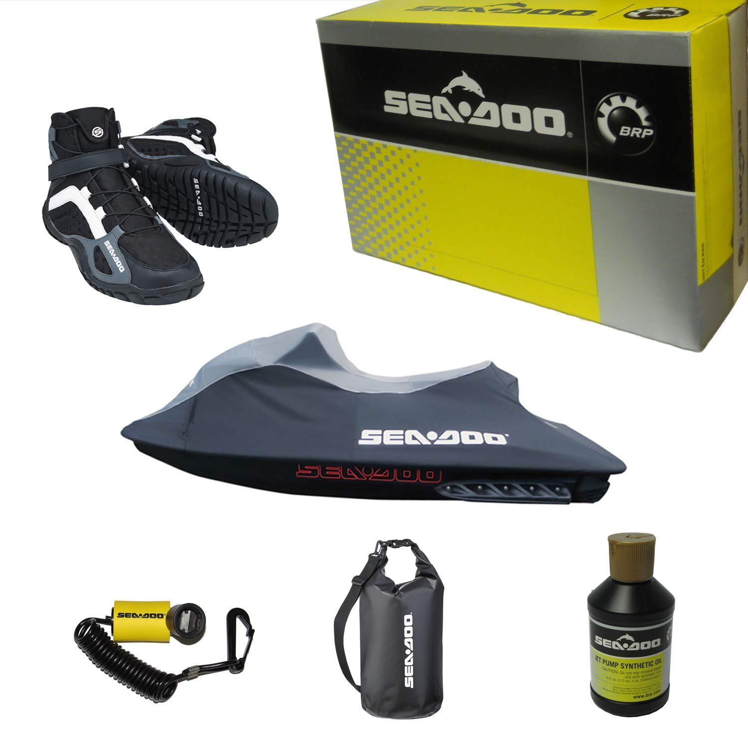 Sea-Doo New OEM Trunk Box Kit 715001842 - Waterproof Storage for Jet Skis & Personal Watercraft - Perfect for Beach Trips & Marine Adventures