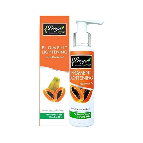LEEYA Papaya & Fenugreek Face Wash Gel - 100gm | Blemish Lightening, Brightening, Pigmentation Treatment | Paraben-Free | For Glowing, Even-Toned Skin | Perfect for Daily Skincare Routine