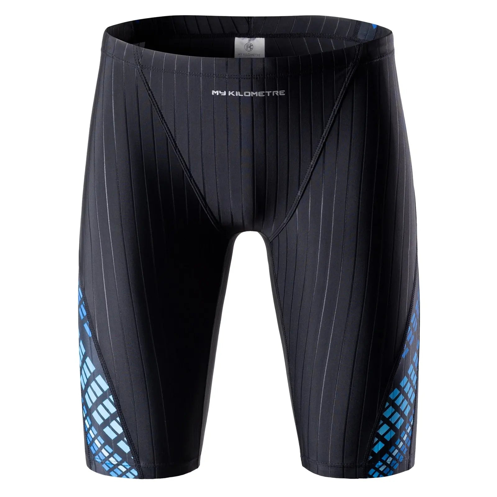 Men's Swim Jammers Endurance - Solid Stripes Swimwear for Competitive Swimming & Training | High-Performance Swim Shorts for Lap Swimming, Triathlon & Water Sports