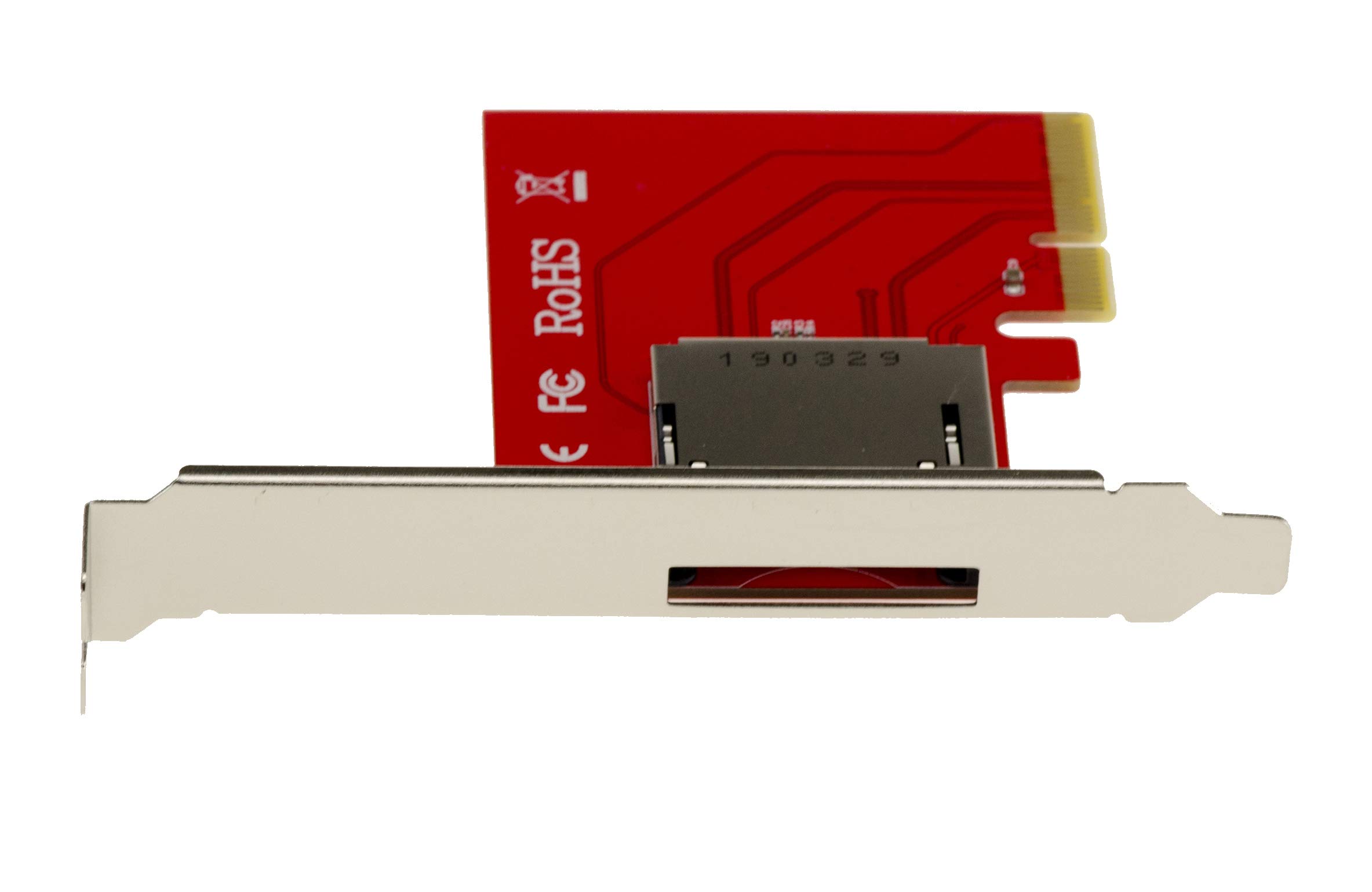 KALEA-INFORMATIQUE PCIe x4 Controller Card for XQD 2.0 Memory Cards - High-Speed Data Transfer for Professional Photography & Video Editing