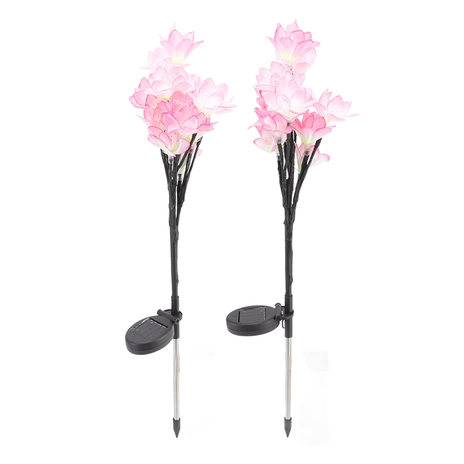 Solar Powered Outdoor Garden Lights - Waterproof Solar Stake Lights for Lawn, Patio, Pathway, Yard & Farm - Color Changing LED Landscape Lighting for Wedding & Party Decorations - Perfect for Backyard, Walkway & Garden Decor at Night