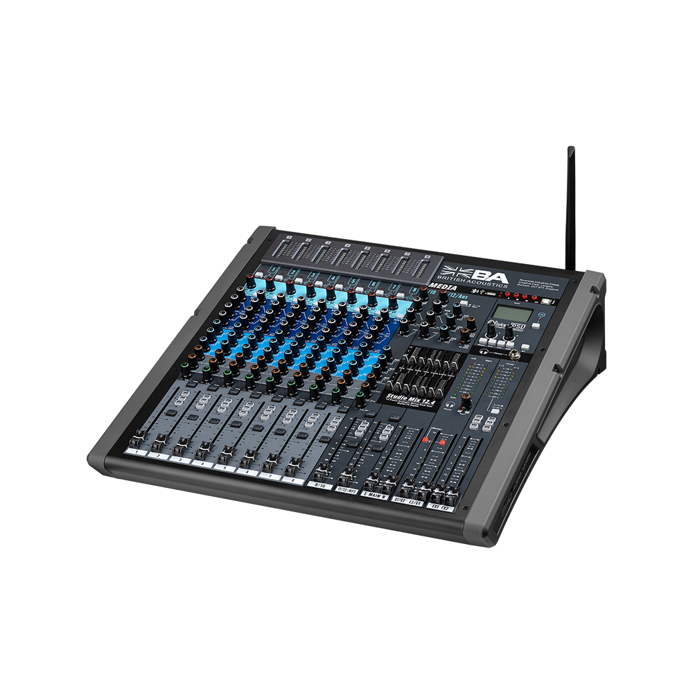 Studiomix 12.4 DFX Professional Studio Headphones - High-Fidelity Sound for Music Production, DJing & Gaming - Noise Isolation & Comfortable Ear Cushions for Long Sessions