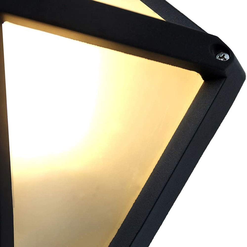 Waterproof Outdoor Wall Light - Modern Nordic Style Wall Mounted Lamp for Garden, Balcony, Stairway, Aisle, Bedroom & Dining Room | Durable Lighting for House, Villa, Bar & Restaurant | Perfect for Ambient & Reading Lighting