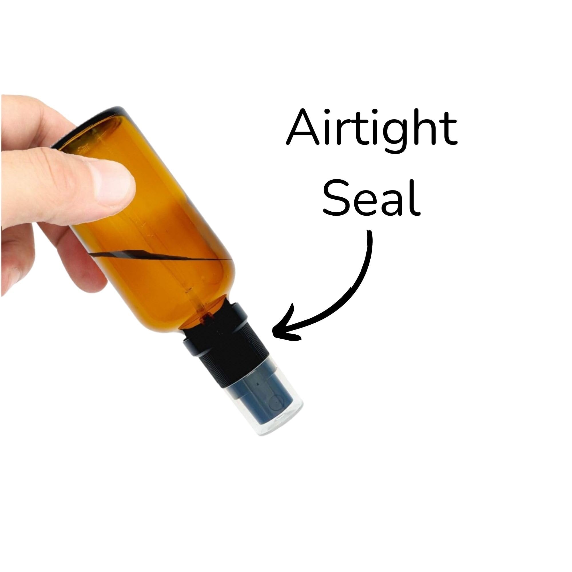 15ml Amber Glass Spray Bottles (5-Pack) - Essential Oil Diffuser, DIY Perfume & Skincare - Perfect for Aromatherapy, Hair Mist, Face Toner & Home Cleaning - Refillable Fine Mist Sprayer for Beauty & Travel Use