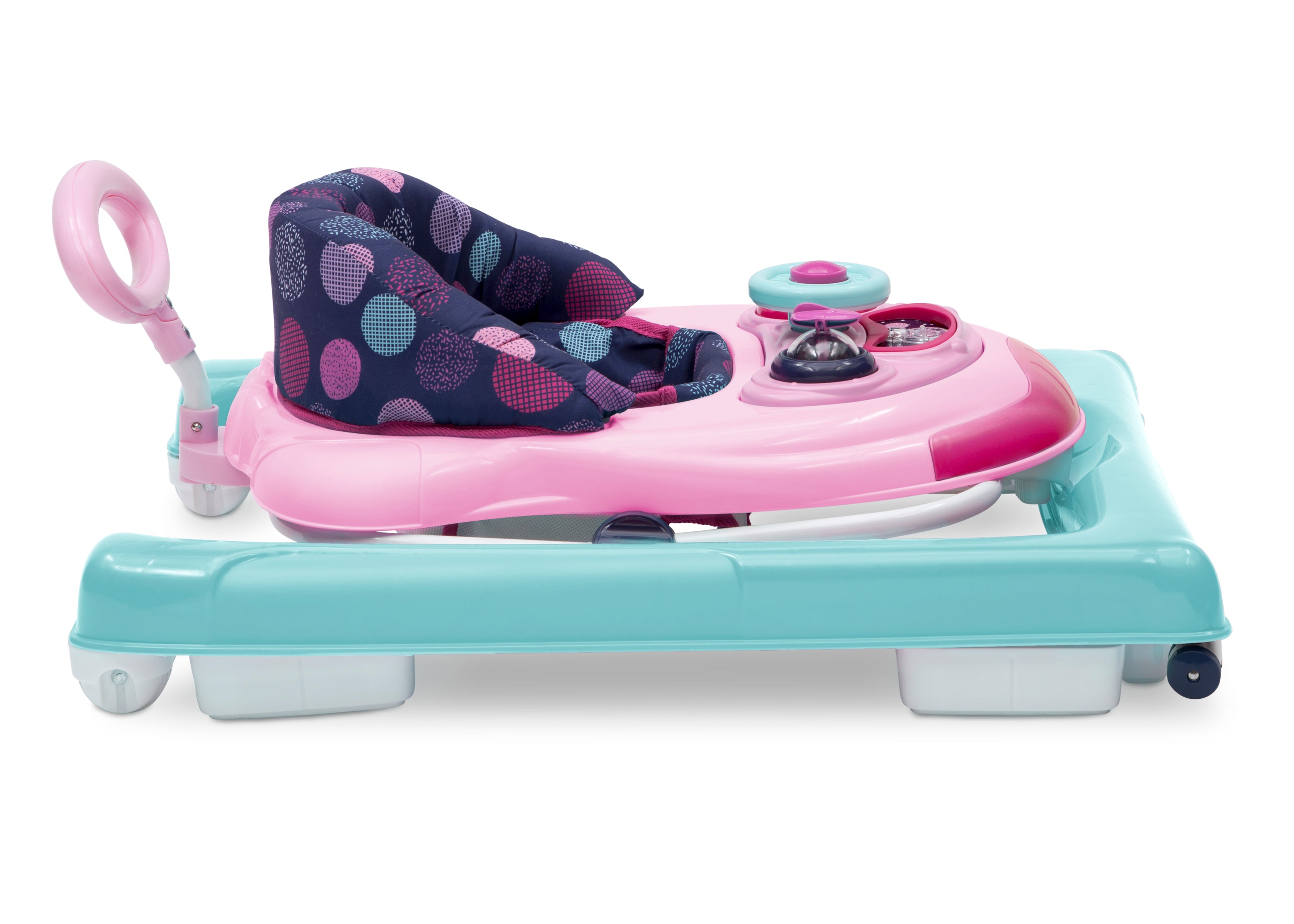 Big Steps 2-in-1 Baby Activity Walker & Learning Toy - First Steps Helper for Infants 6-12 Months - Indoor Play & Early Walking Support