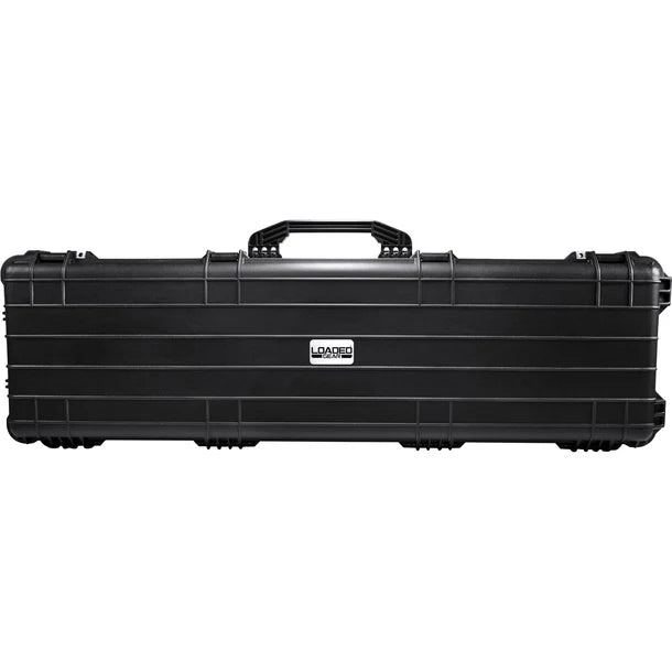 Barska BH12158 Waterproof 53-Inch Hard Rifle Case with Wheels - Heavy Duty Lockable Gun Storage for Travel & Hunting - Perfect for Airplane, Range & Outdoor Use
