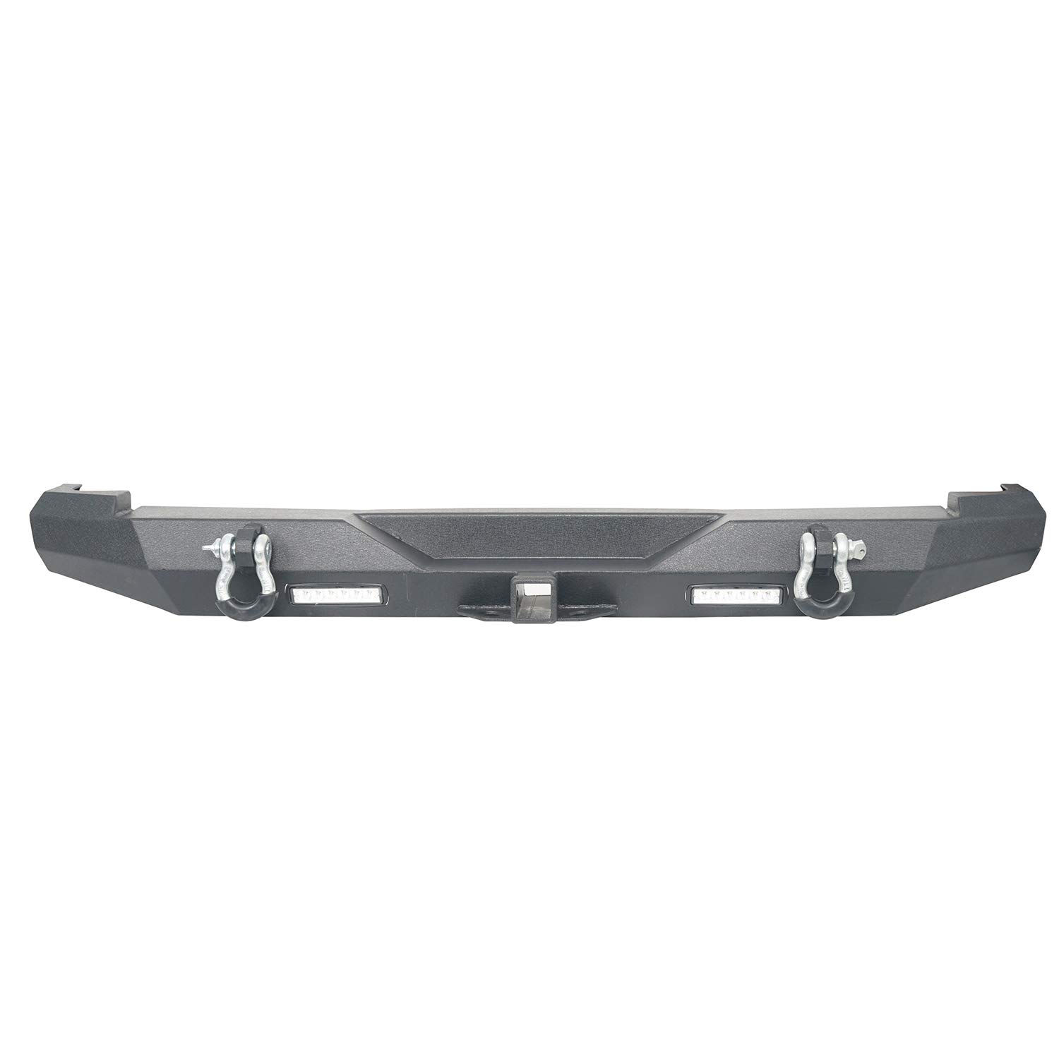 Hooke Road Heavy Duty Rear Bumper with 2×18W LED Lights & 2