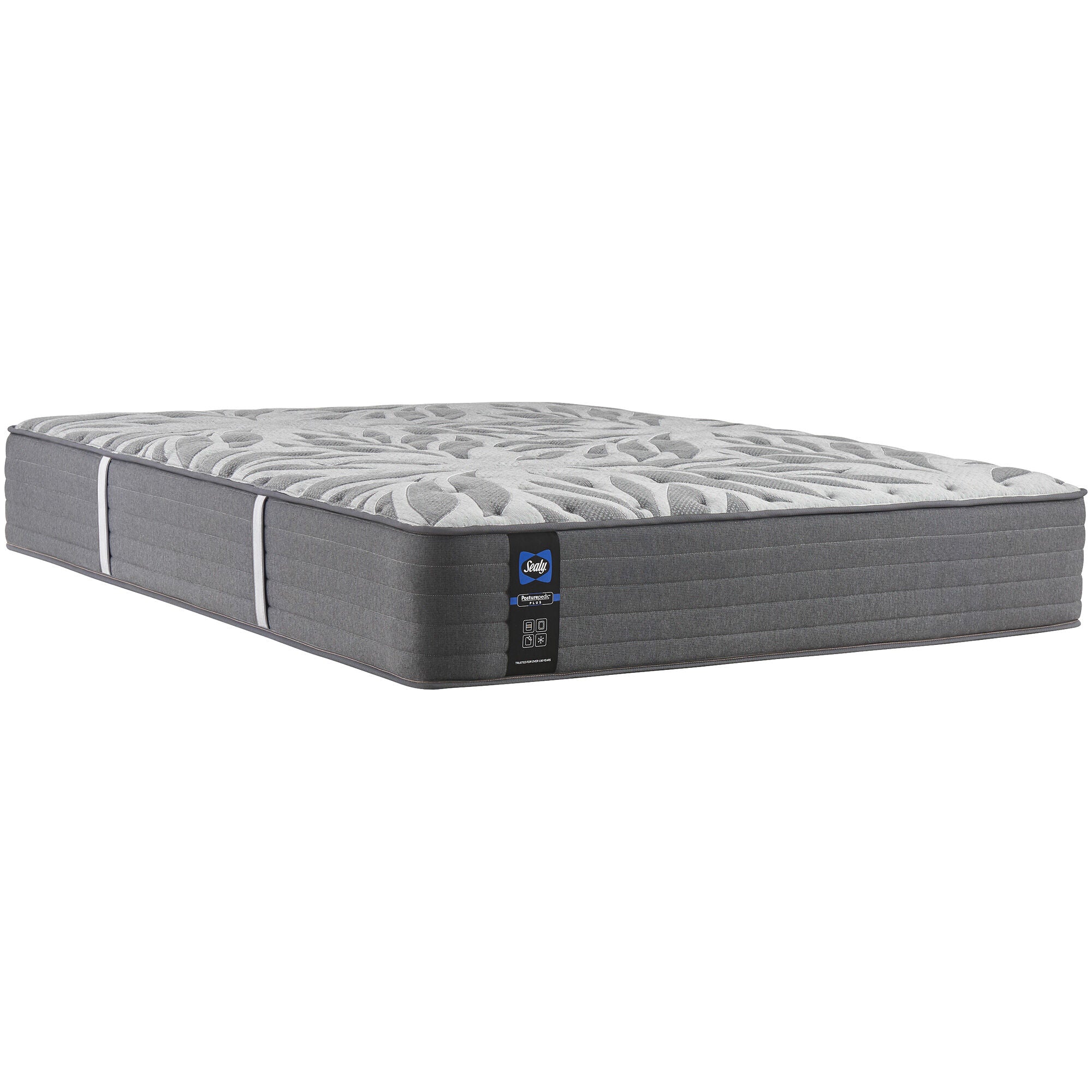 Sealy Posturepedic Plus Opportune II Medium Firm Mattress - Queen Size Memory Foam Hybrid Bed for Back Pain Relief & Pressure Relief - Perfect for Master Bedroom, Guest Room & Apartment Sleeping