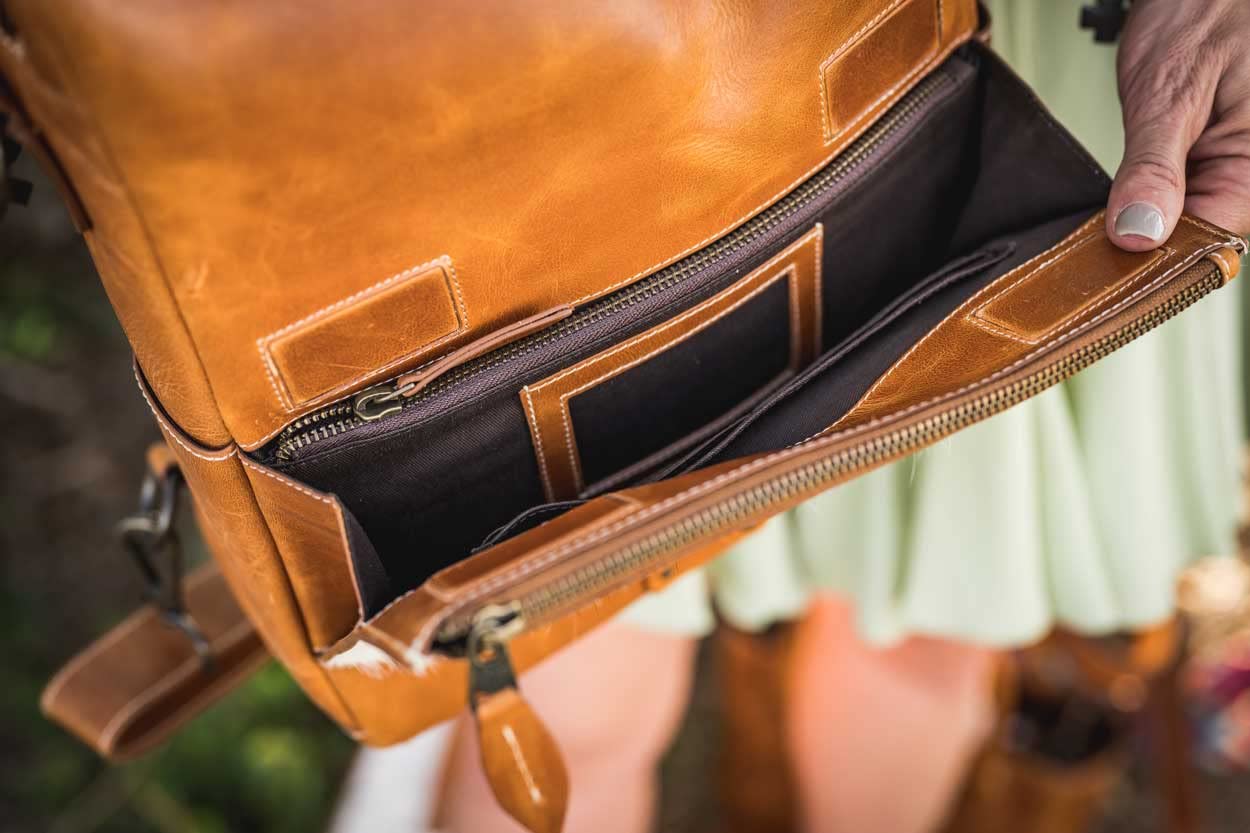 STS Ranchwear Women's Basic Bliss Multi-Color Leather Backpack - Stylish & Durable for Work, Travel & Outdoor Adventures