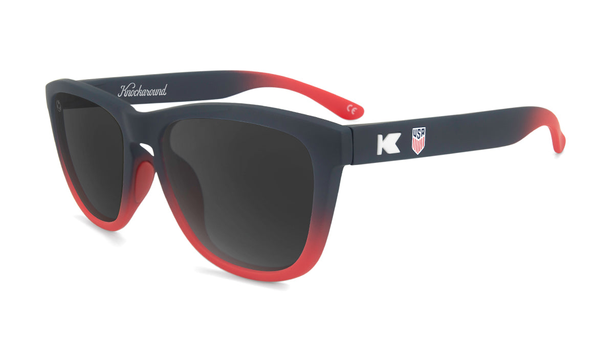 USMNT Polarized Sunglasses for Men & Women - UV Protection, Lightweight & Stylish - Perfect for Running, Driving, and Outdoor Sports