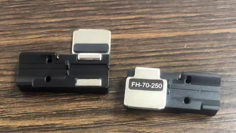 Fujikura Fiber Optic Splicer Holder Sheath Clamps FH-70-250 - Compatible with FSM-90R FSM-88R FSM-70R - Secure Fiber Cable Fixing Tool for Professional Splicing & Repair Work