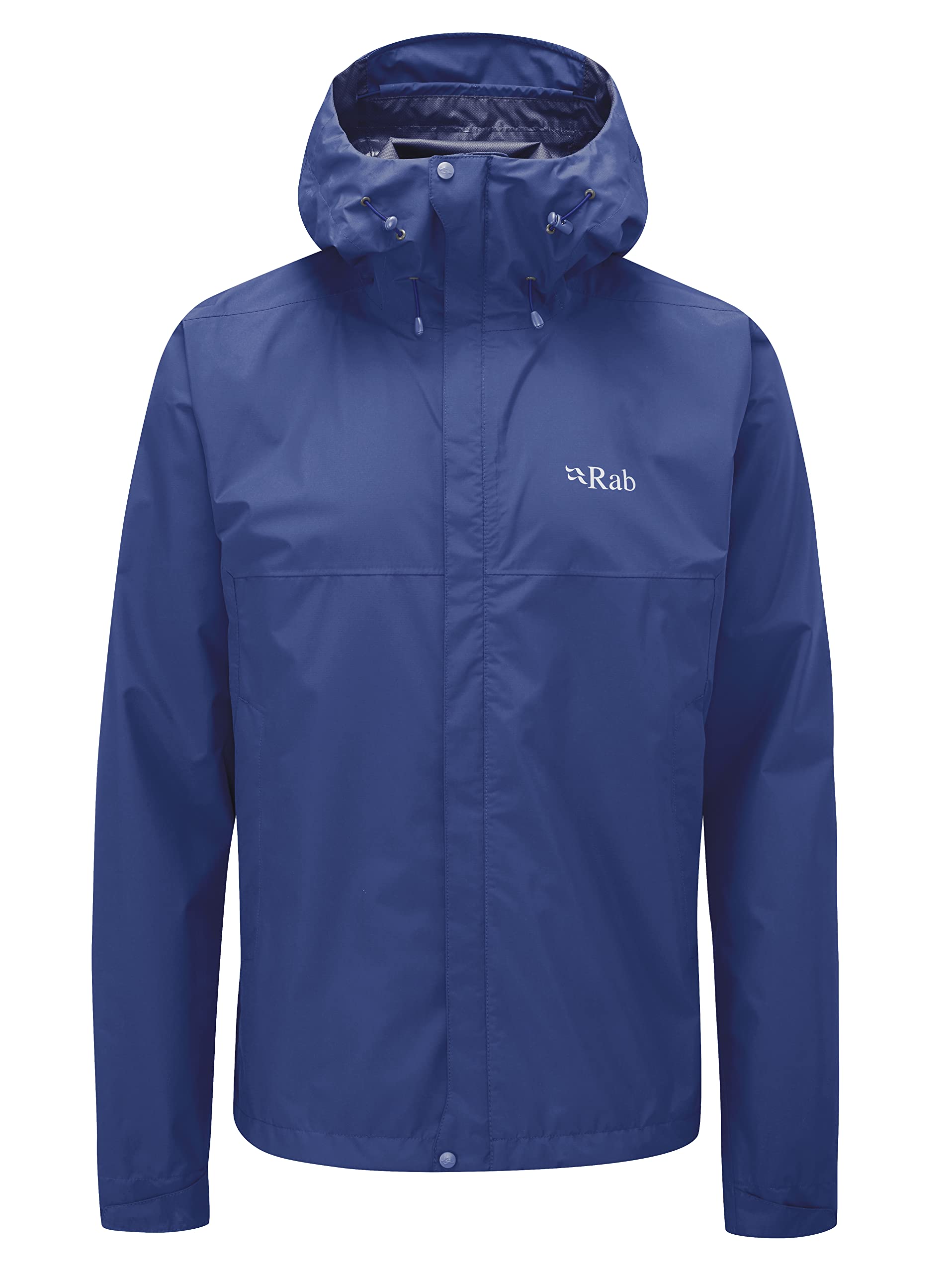 Rab Men's Downpour Eco Waterproof Breathable Jacket - Lightweight Rain Jacket for Hiking, Climbing & Outdoor Adventures | All-Weather Protection for Camping, Backpacking & Mountain Activities