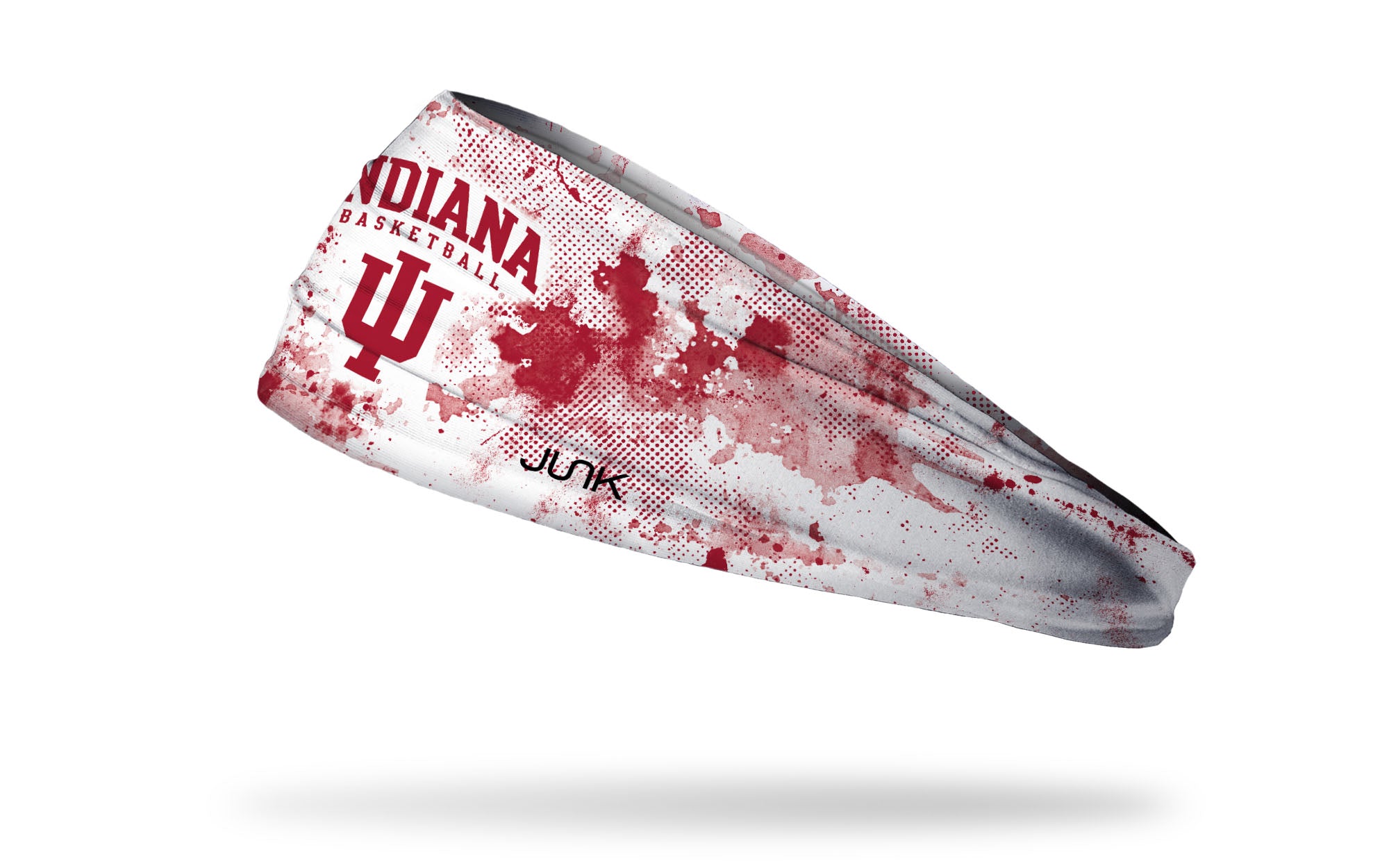 Indiana University Basketball Logo Big Bang Lite Headband - Moisture Wicking Sports Headband for Running, Workouts & Basketball Games