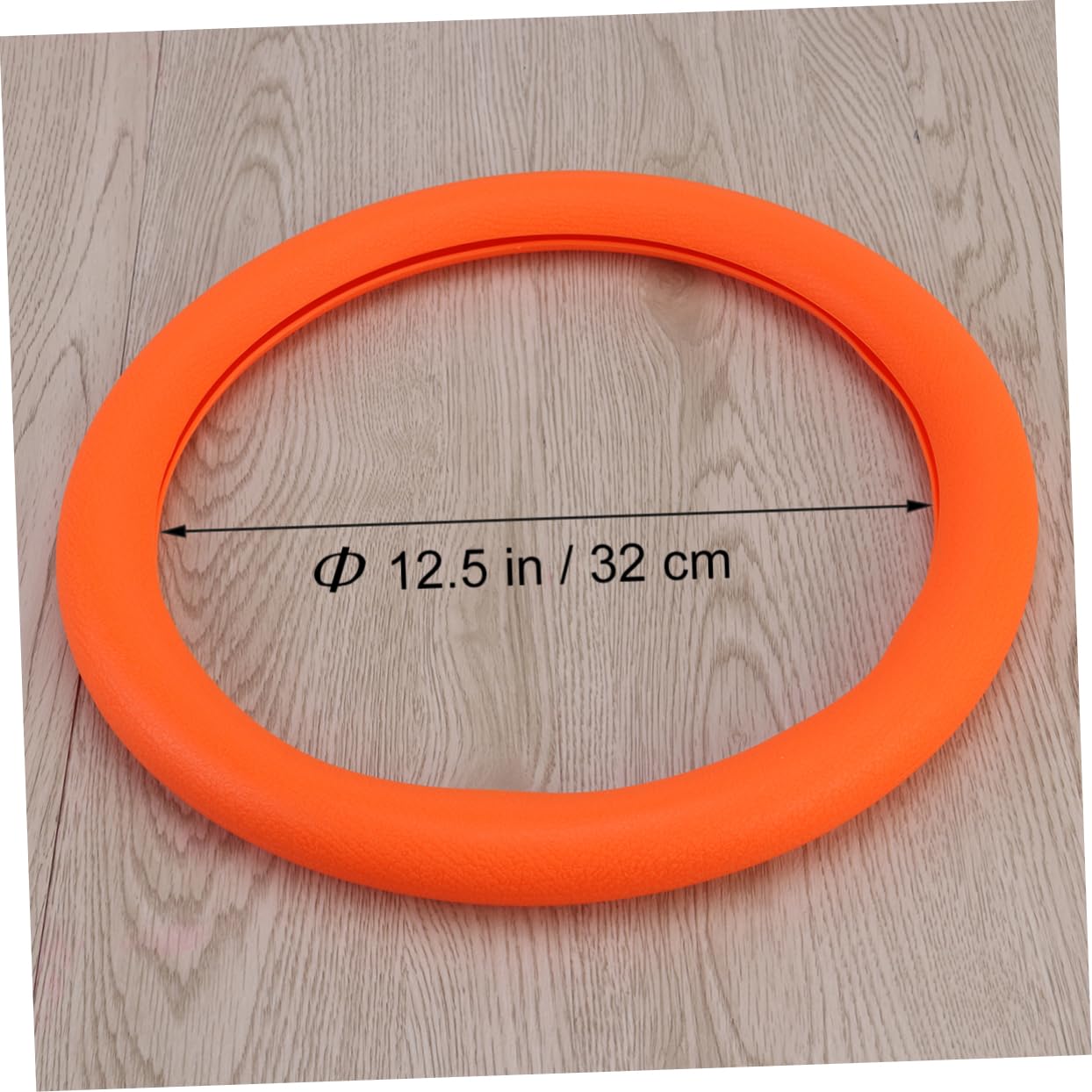 VICASKY 32cm Anti-Slip Silicone Steering Wheel Cover - Universal Fit for 36-40cm Standard Wheels | Non-Slip Grip, Heat & Sweat Protection | Perfect for Summer Driving, Long Commutes & Road Trips