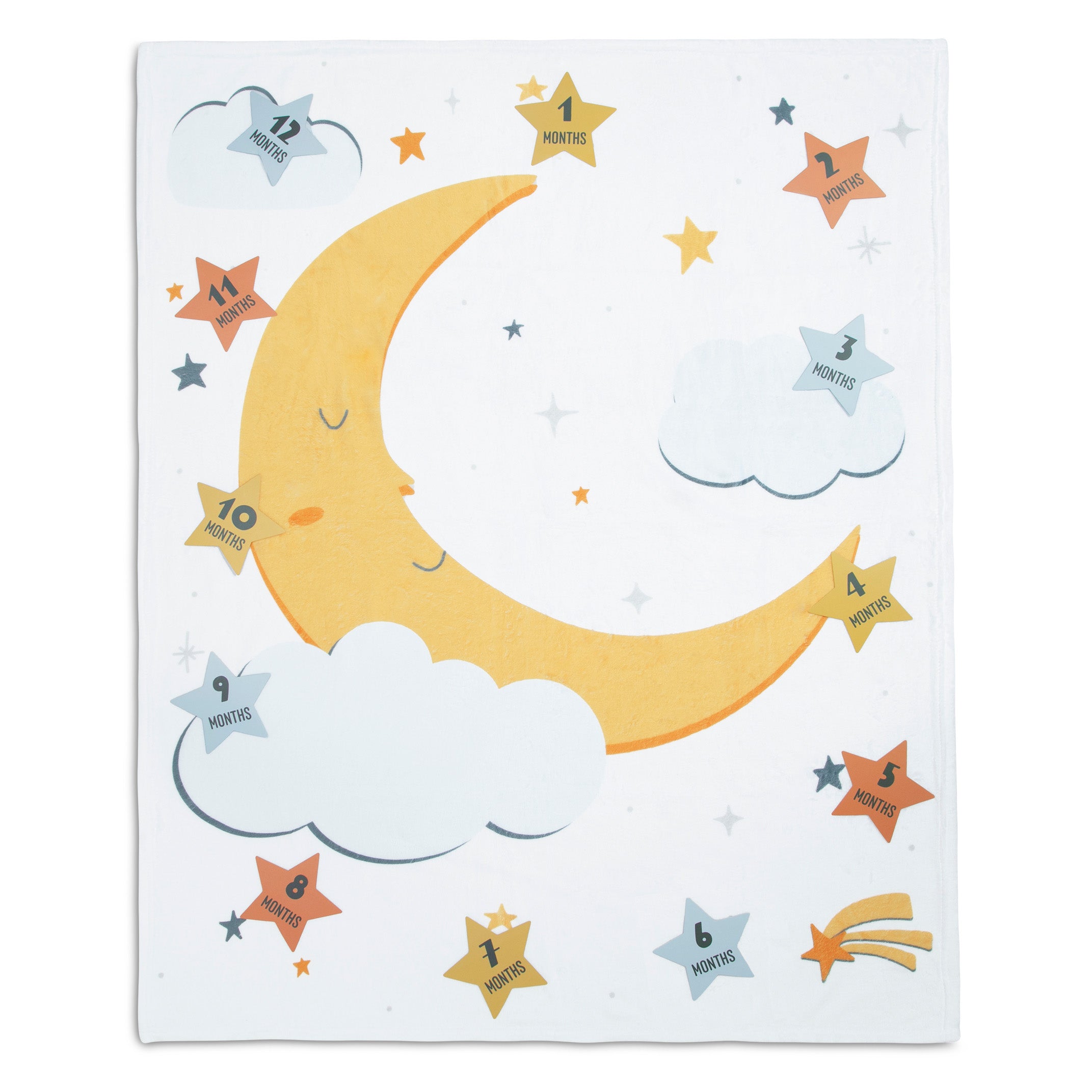 Milestone Baby Blanket - Soft & Breathable Swaddle Blanket for Newborns & Infants - Perfect for Nursery, Photo Shoots & Special Occasions