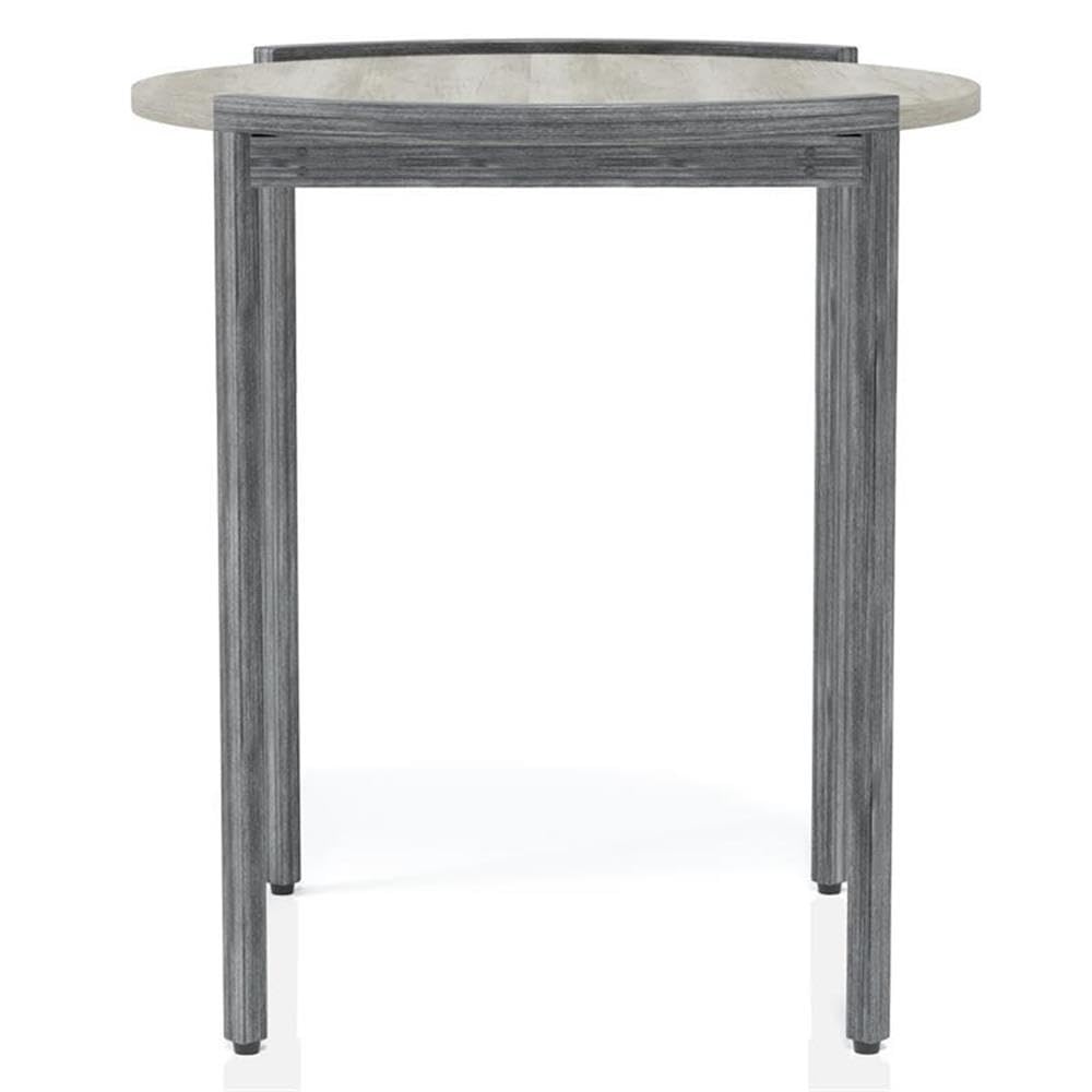 Mordicai Metal Coffee Table Set - Light Gray for Living Room Decor
