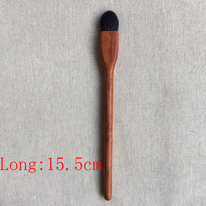 Premium Rosewood Makeup Brush Set - Soft Bristles for Flawless Foundation, Blush & Powder Application - Perfect for Professional Makeup Artists & Home Beauty Routines