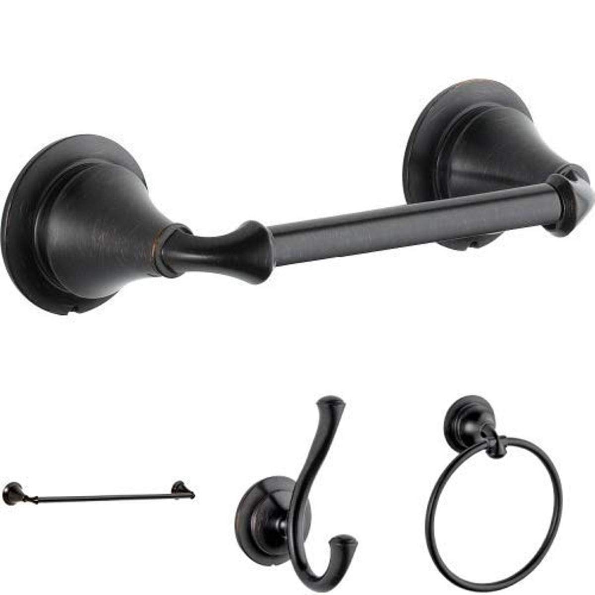 Delta Linden 4-Piece Bathroom Hardware Set - 24