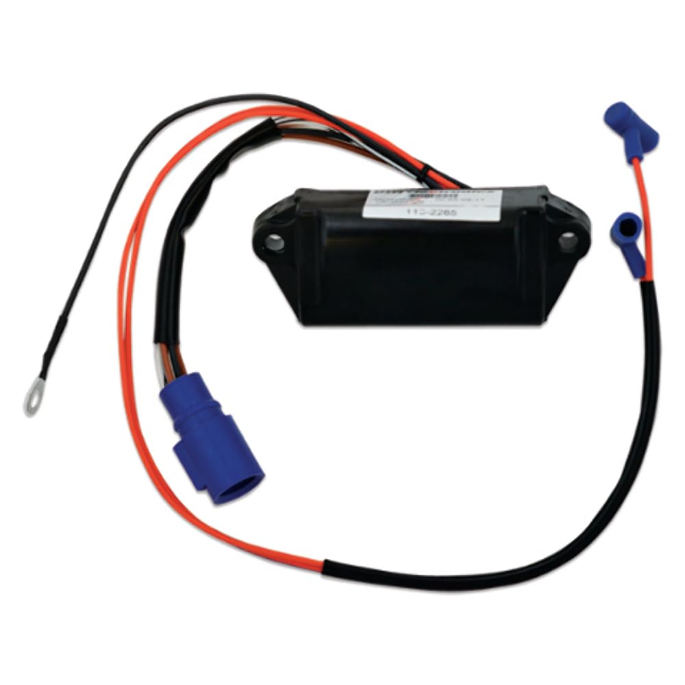 CDI Electronics Johnson Evinrude 113-2285 Power Pack No RPM Limit - Replacement Ignition Coil for Outboard Motors - Perfect for Marine Boating & Fishing