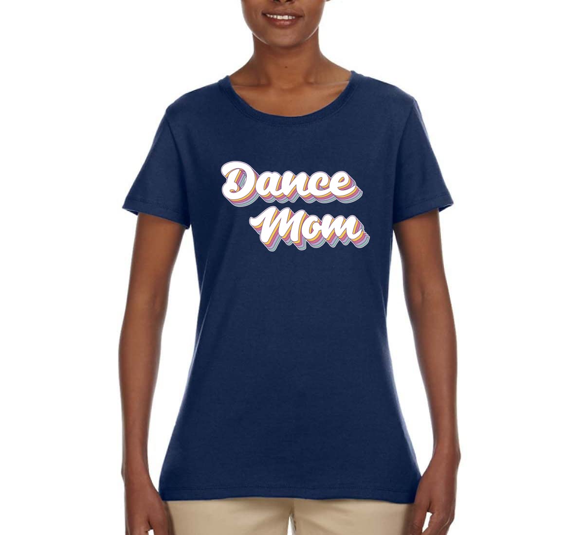 Wild Bobby Dance Mom Girl Sports Women's Graphic T-Shirt - Comfortable & Stylish Tee for Dance Moms, Cheerleading & Sports Fans
