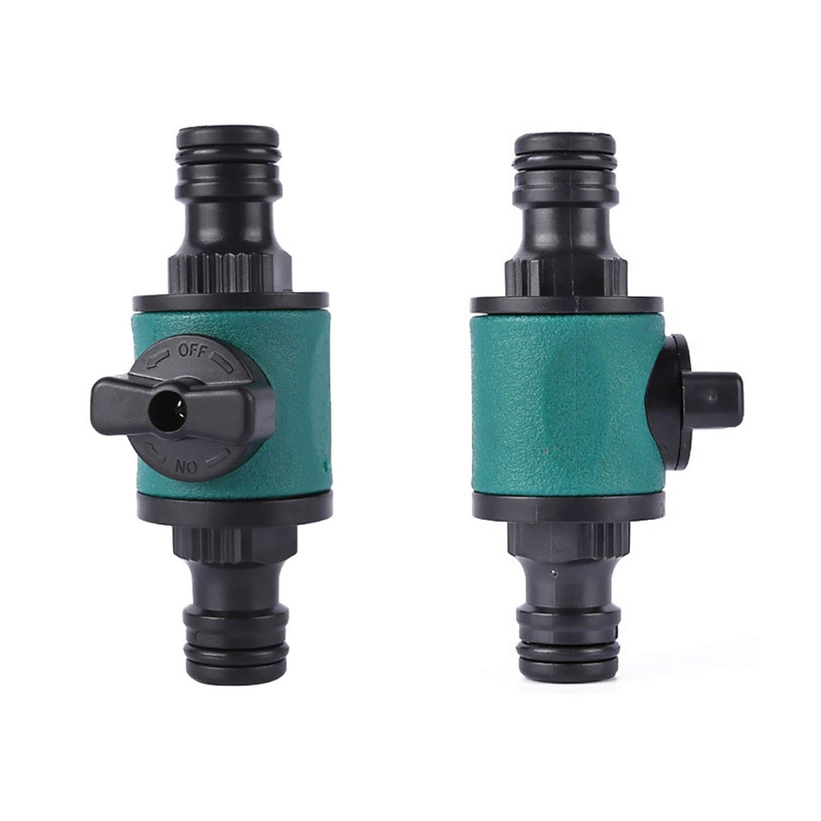 3/4 Inch Garden Hose Quick Connector with Switch - Durable Irrigation Dripper & Sprinkler Accessory for Lawn, Flower Beds & Vegetable Gardening (Perfect for Watering Systems & Outdoor Use)