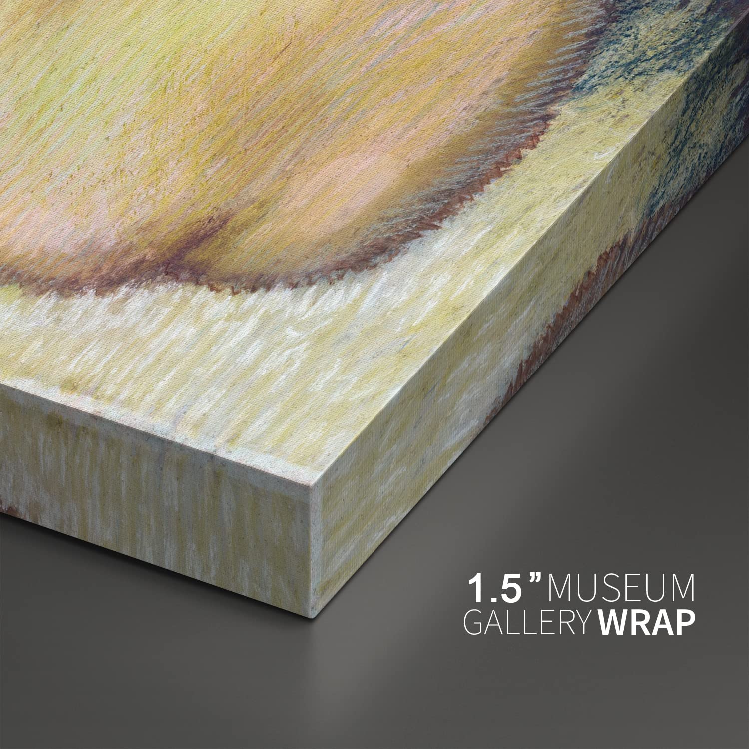 Degas Woman Combing Hair Canvas Print - 12x18 Wall Art for Living Room