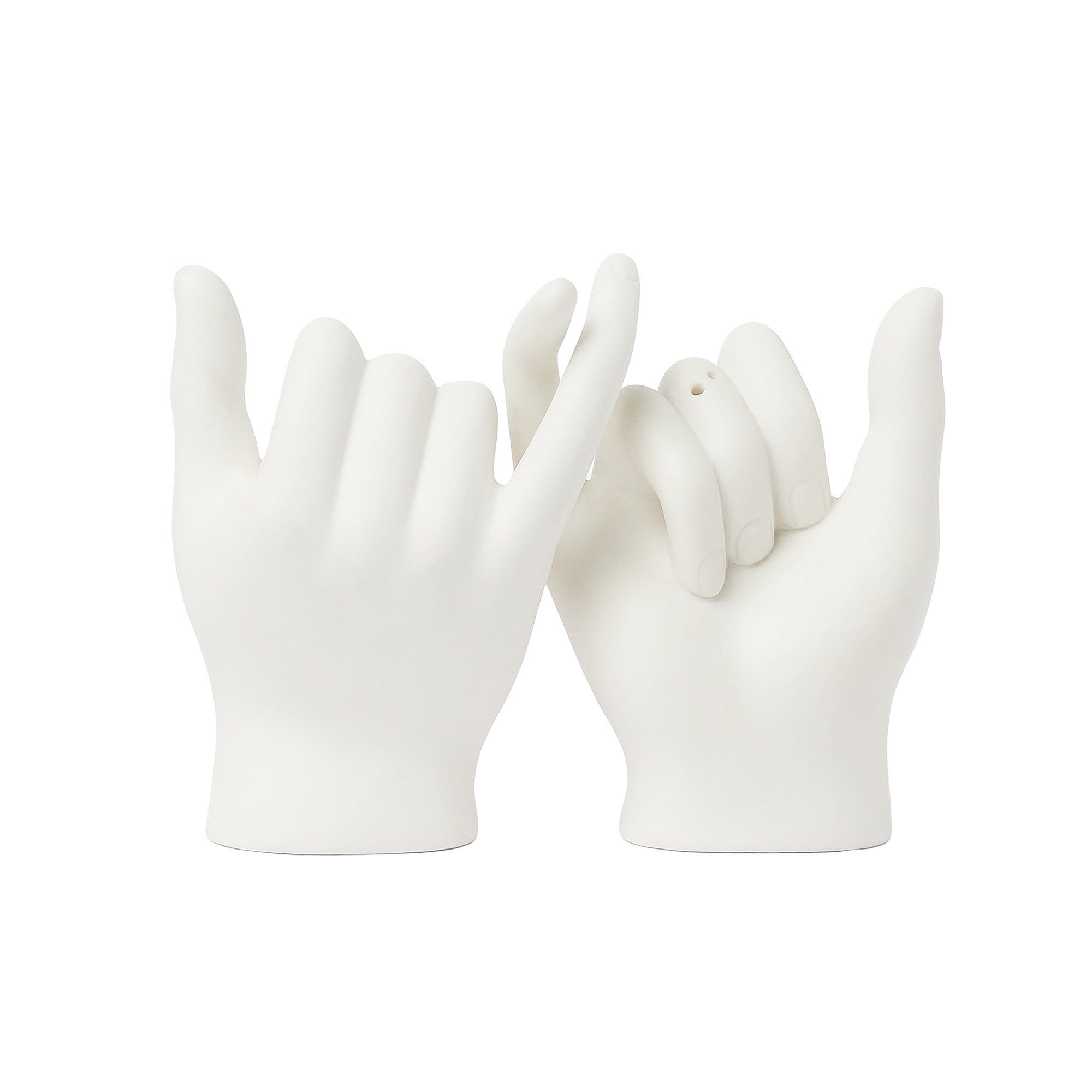 DOIY Pinky Swear Salt and Pepper Shaker Set - Fun Kitchen Gadget for Couples & Friends - Perfect for Romantic Dinners, Housewarming Gifts & Kitchen Decor