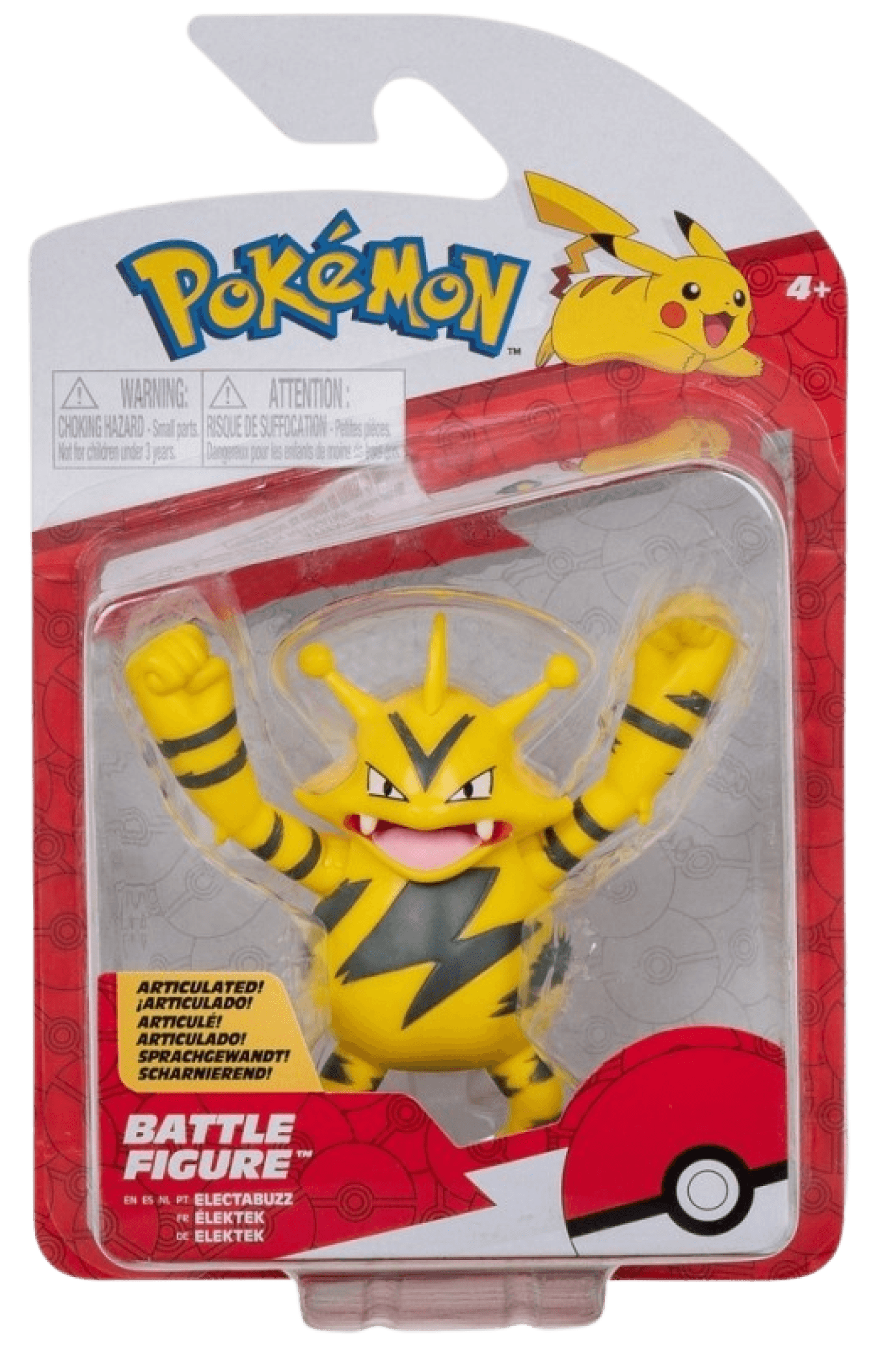 Jazwares Pokemon Battle Figures - 6-Inch Collectible Action Figures for Kids & Adults - Perfect for Battles, Displays & Gifts