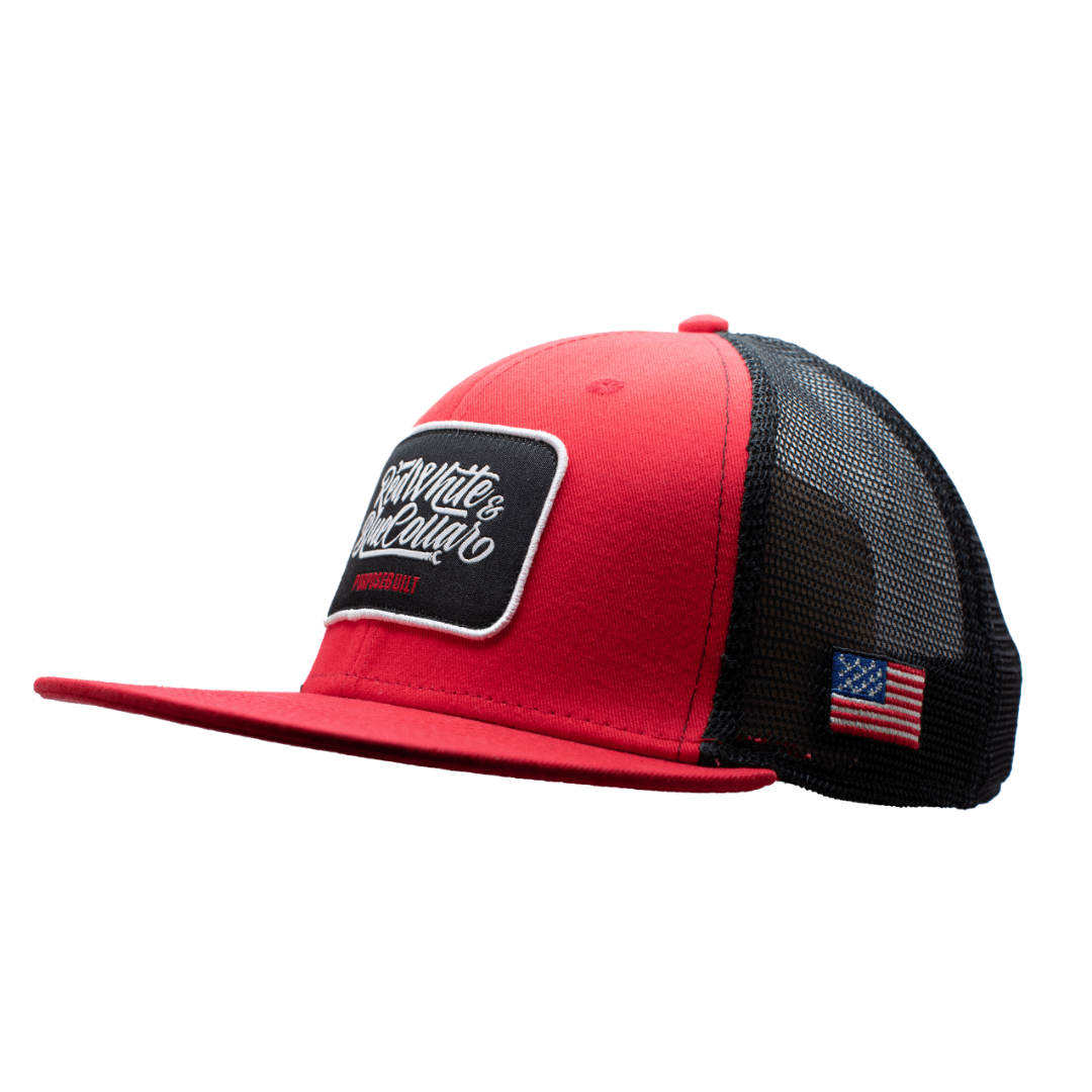RWBC Snapback Hat - Red & Black Adjustable Baseball Cap for Men & Women - Perfect for Sports, Casual Wear & Outdoor Activities