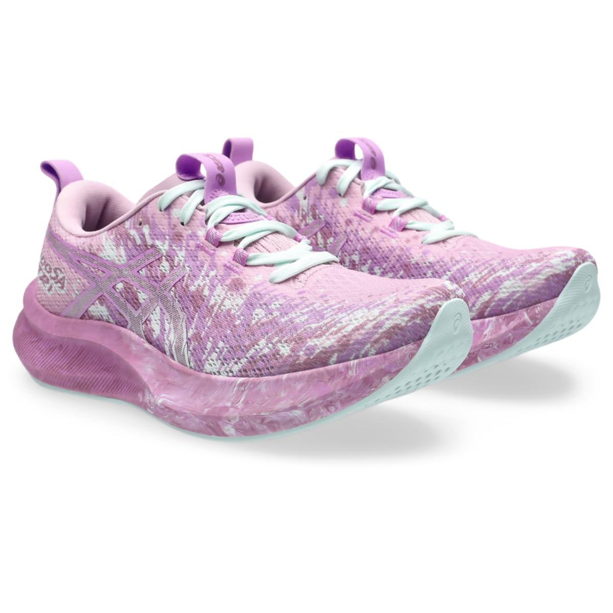 ASICS Women's Noosa TRI 16 Running Shoes - Lightweight & Breathable for Triathlon, Road Running & Training - Size 8 - Light UBE/Lavender Glow - Perfect for Sprinting, Jogging & Gym Workouts