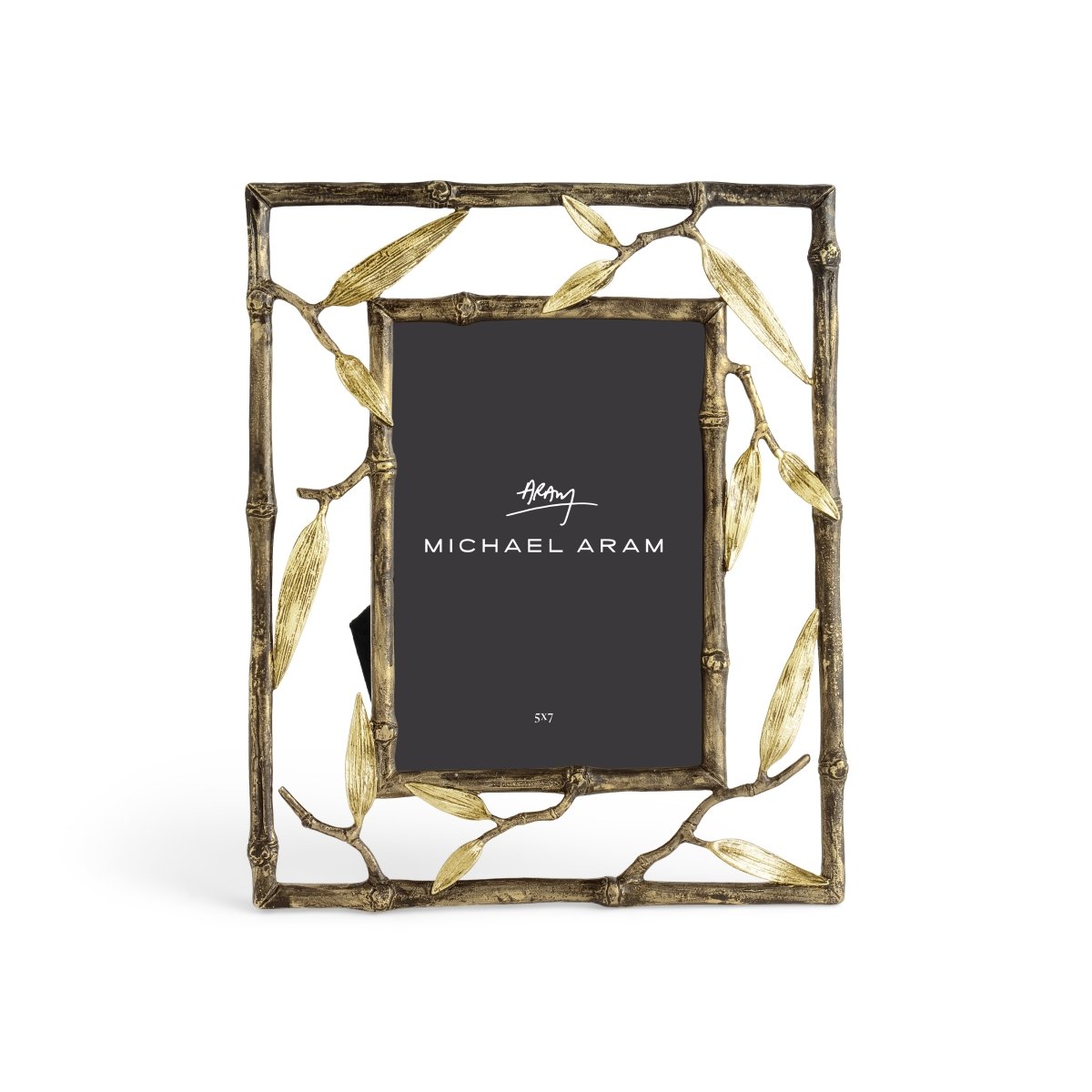 Zen Garden 5x7 Picture Frame - Decorative Wooden Photo Display for Home & Office Decor - Perfect for Wall Art, Tabletop Displays, and Meditation Spaces