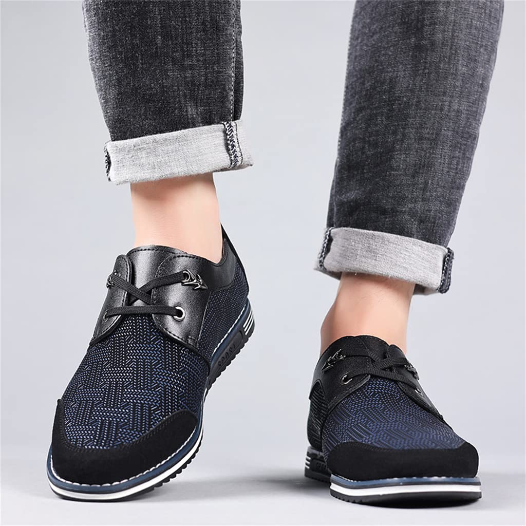 Premium Men's Casual Sneakers & Loafers - Comfortable Walking Shoes for Business, Office & Outdoor | Luxury Leather Driving Shoes for Men | Ideal for Work, Travel & Daily Wear