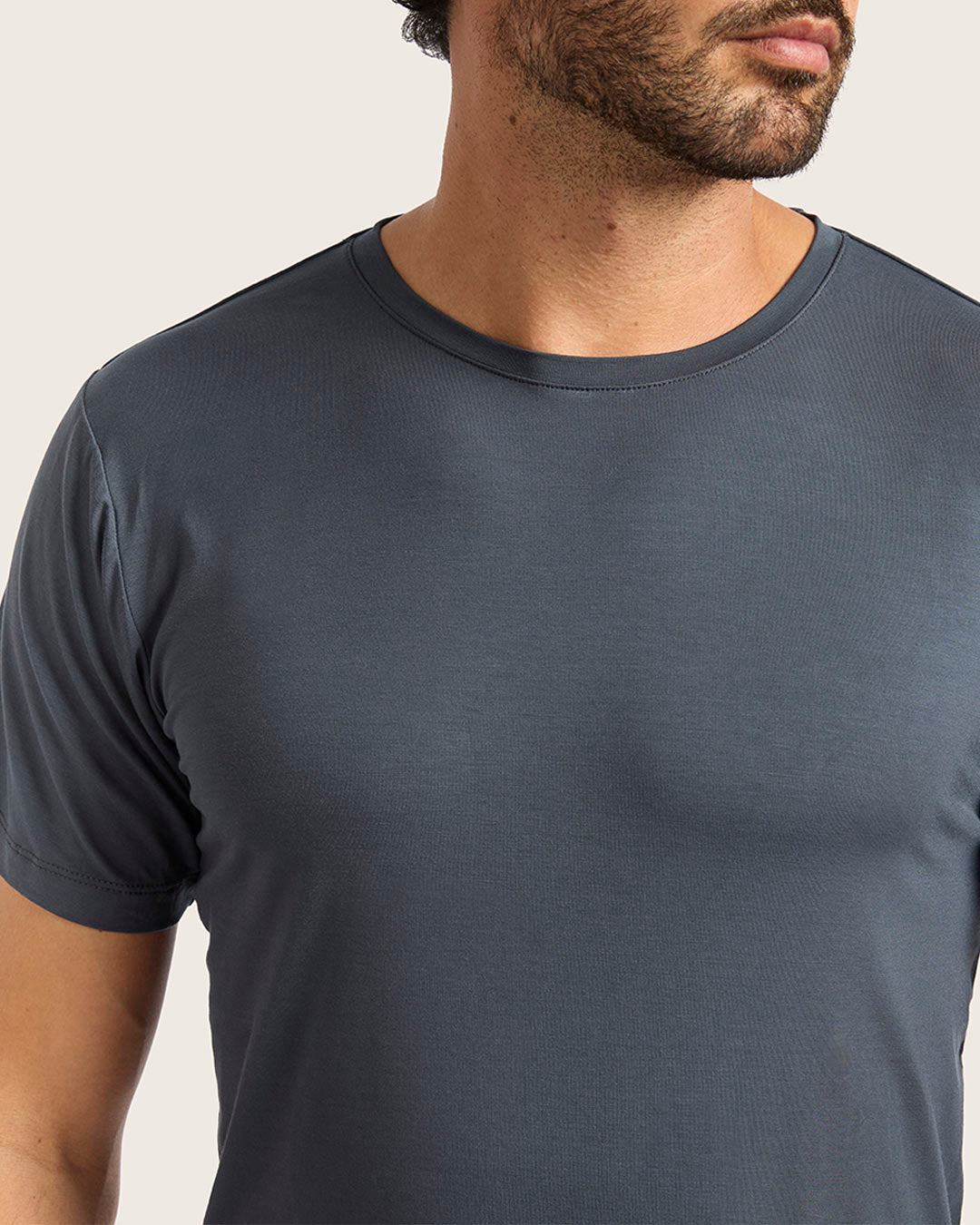 Men's Comfortable Crew Neck T-Shirt - Soft Cotton Casual Tee for Everyday Wear | Perfect for Gym, Workout, and Street Style Outfits