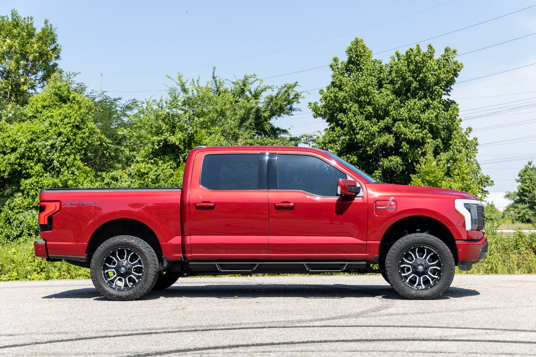 3 Inch Lift Kit for Ford F-150 Lightning 4WD (2022-2025) - Heavy Duty Forged Upper Control Arms (UCA) - Off-Road Suspension Upgrade for Enhanced Ground Clearance & Performance
