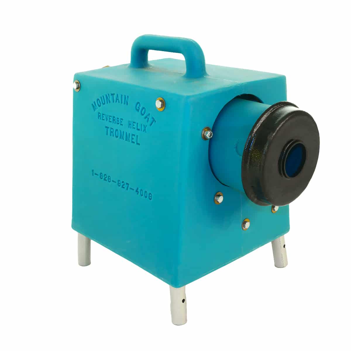 Mountain Goat Reverse Helix Gold Trommel for Mining & Prospecting - Efficient Gold Recovery for Outdoor Adventures & Metal Detecting