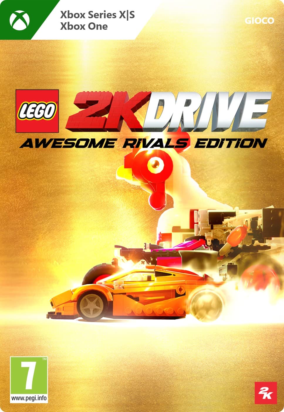 LEGO 2K Drive: Awesome Rivals Edition - Xbox One & Series X|S Digital Download Code | Racing Game for Kids & Adults | Perfect for Family Game Nights & Competitive Play