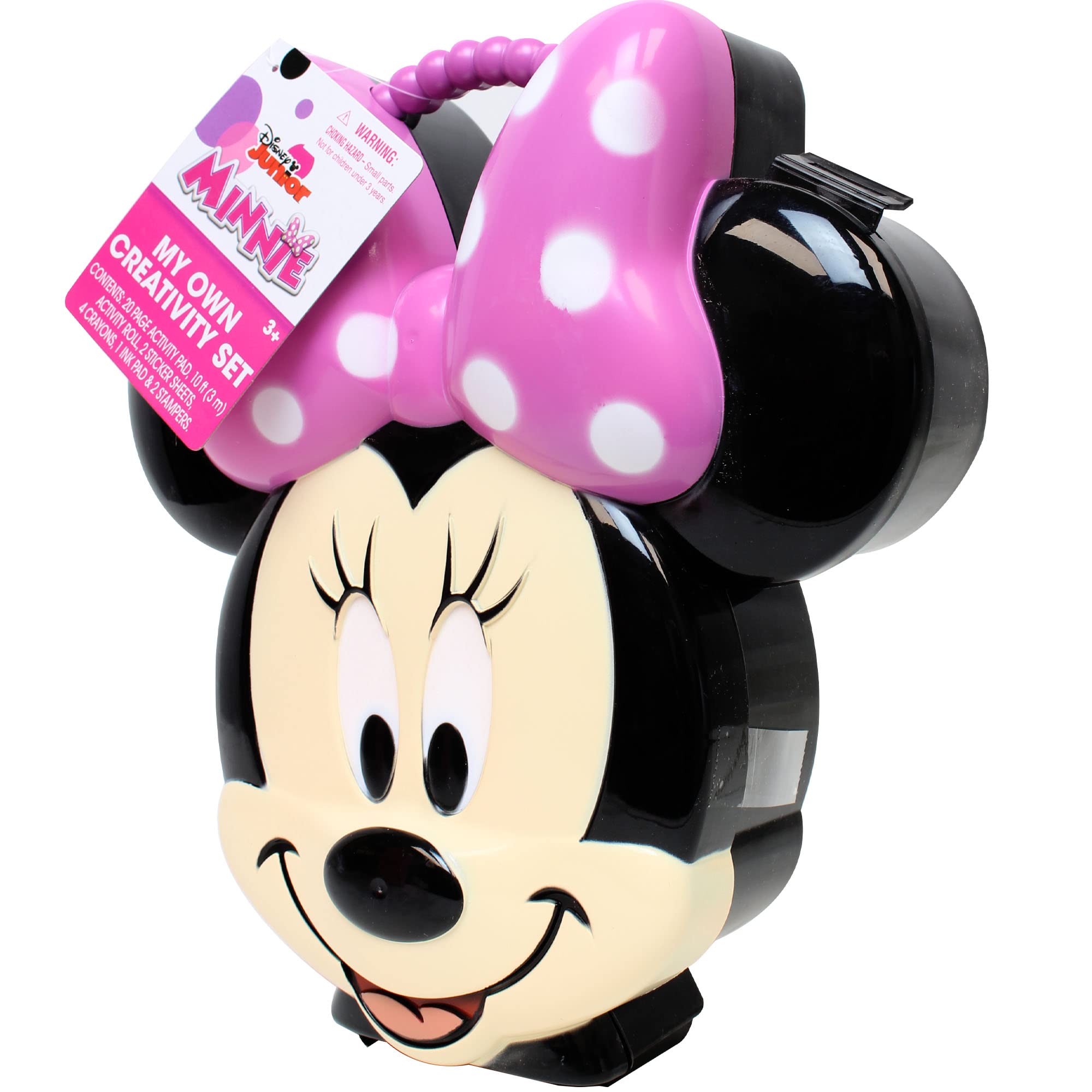 Minnie Mouse Creativity Craft Kit for Kids - DIY Art & Craft Set with Stickers, Stencils & Coloring Pages | Perfect for Birthday Gifts, Party Favors & Creative Playtime