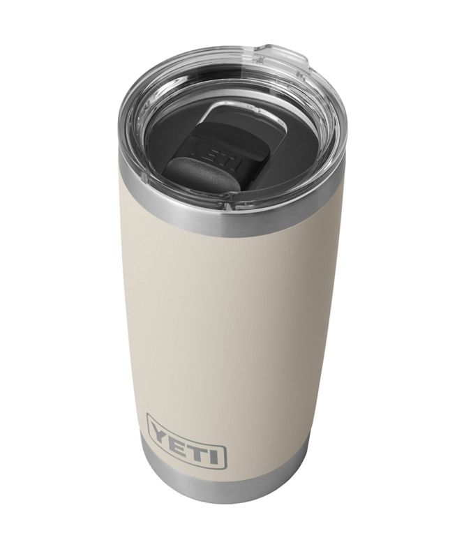 Rambler® 20 oz Insulated Stainless Steel Tumbler with MagSlider™ Lid - Cape Taupe | Leak-Proof Travel Mug for Coffee, Tea & Cold Drinks | Perfect for Office, Commuting & Outdoor Activities