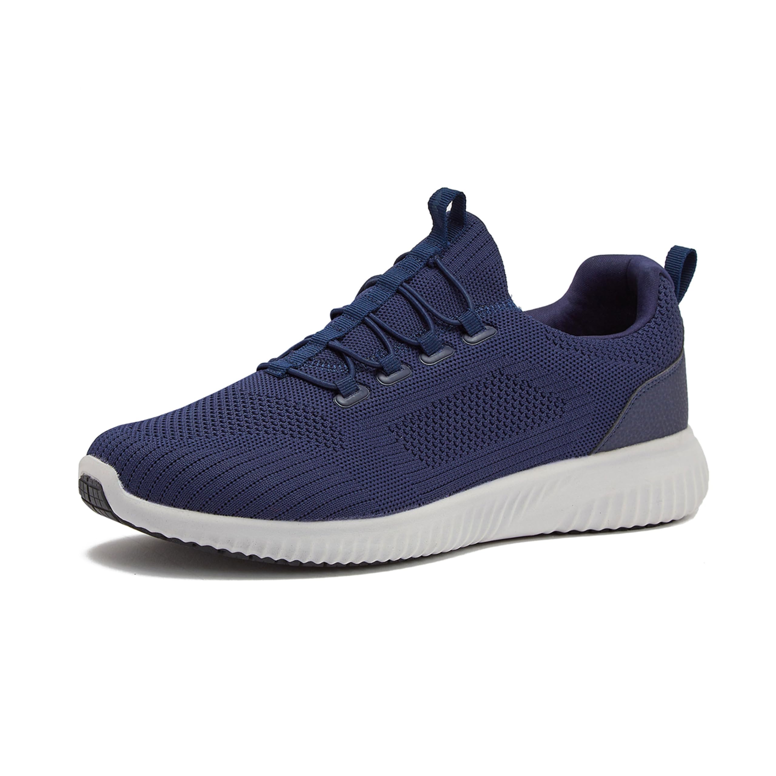 **Avia Women's Anchor Mesh Slip-On Sneakers - Non-Slip, Water Resistant & Comfortable for Food Service, Restaurant & Work (Black/Navy/White) - Perfect for Waitresses, Nurses & Chefs**