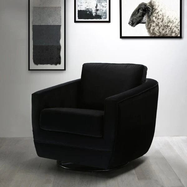 Second Story Home Gogh Swivel Glider Recliner Chair - Modern Swiveling Rocking Chair for Nursery, Living Room & Bedroom - Perfect for Breastfeeding, Relaxing & Reading